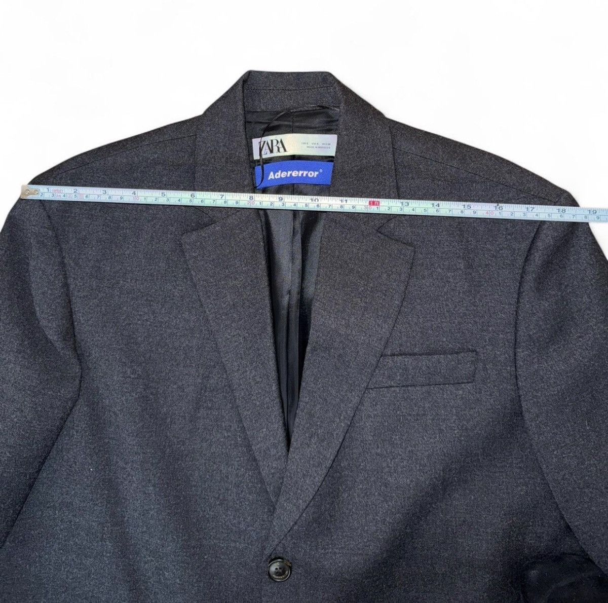 Ader Error × Zara Adererror x Zara oversized grey wool blazer size S Size 38R - 6 Thumbnail