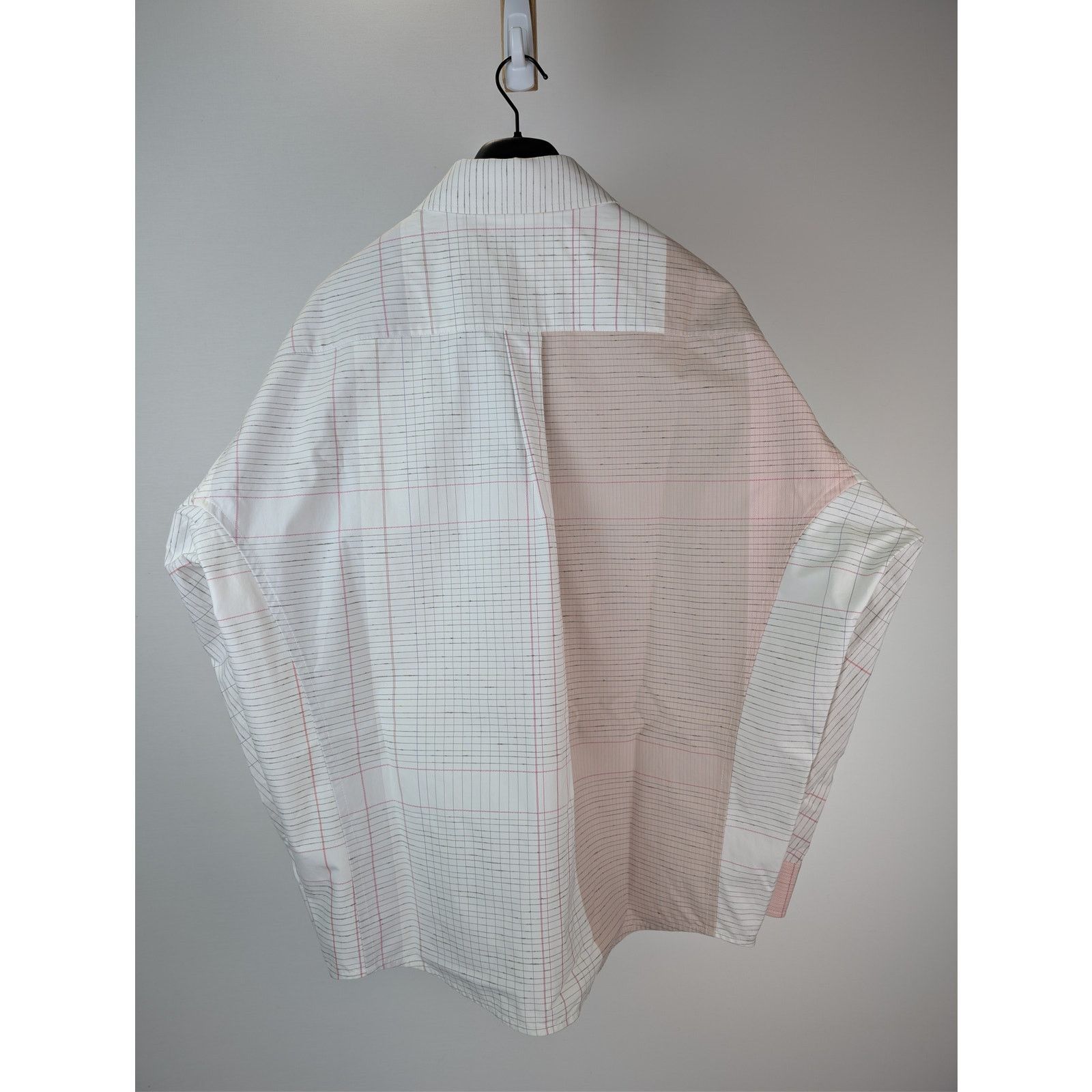 Bottega Veneta o1rshd1 Multicolor Notebook Cotton Shirt in Off White / Pink Size US S / EU 44-46 / 1 - 11 Thumbnail