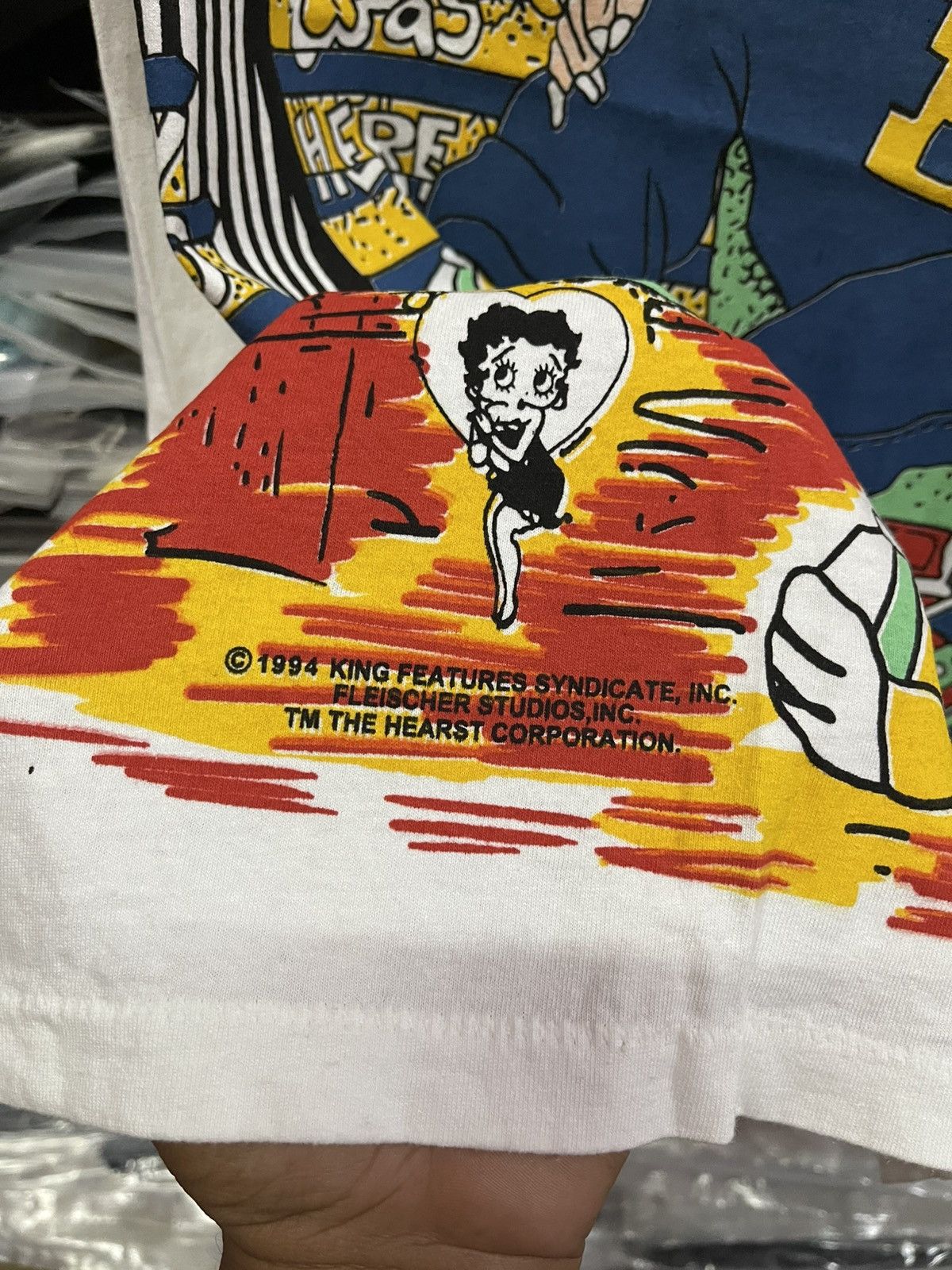 Vintage Vintage 90s Betty Boop " Boop There It Is " Very Rare🔥🔥🔥 Size US XL / EU 56 / 4 - 9 Thumbnail