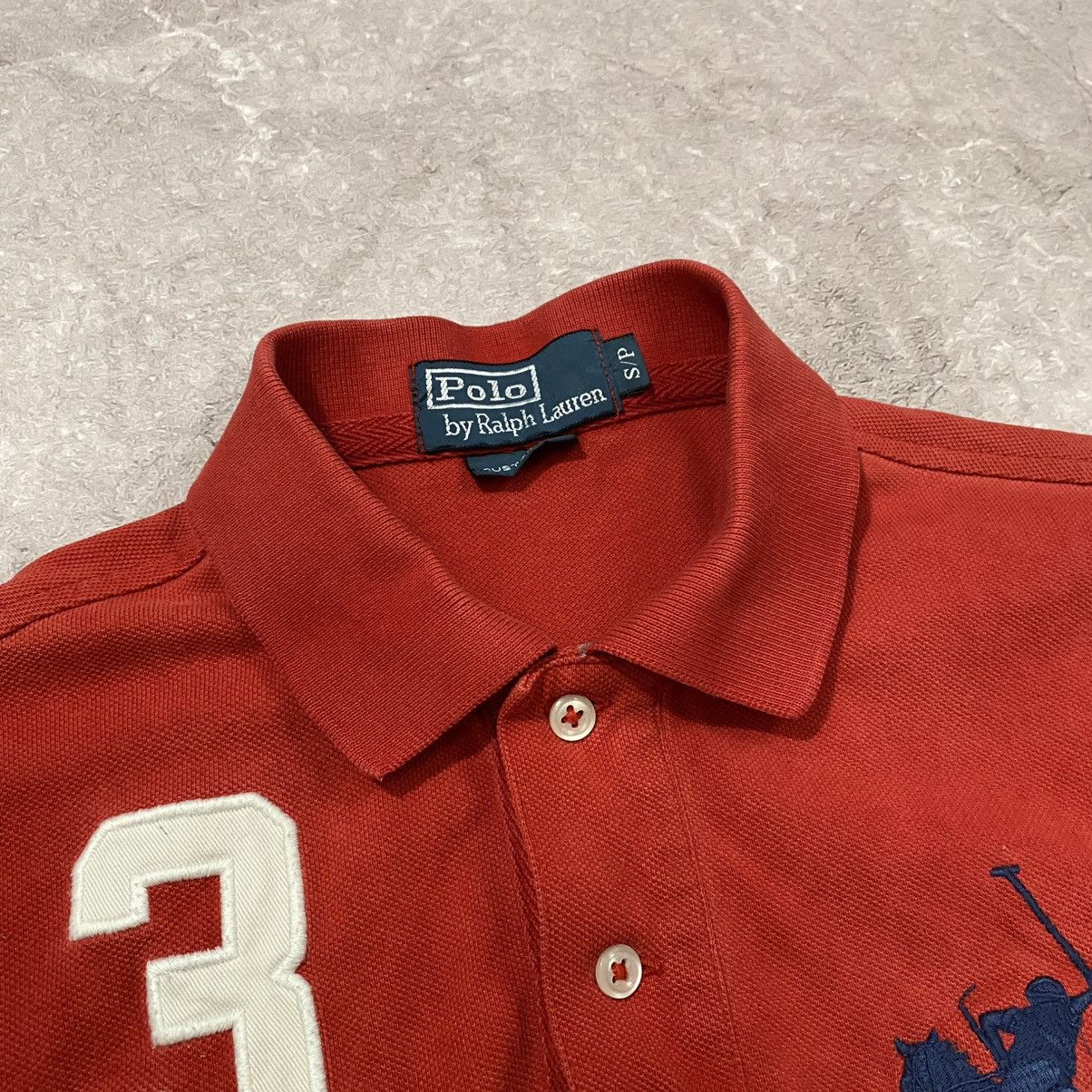 Polo Ralph Lauren VINTAGE POLO RALPH LAUREN RUGBY POLO TEE BIG LOGO 3 90s Size US S / EU 44-46 / 1 - 8 Thumbnail