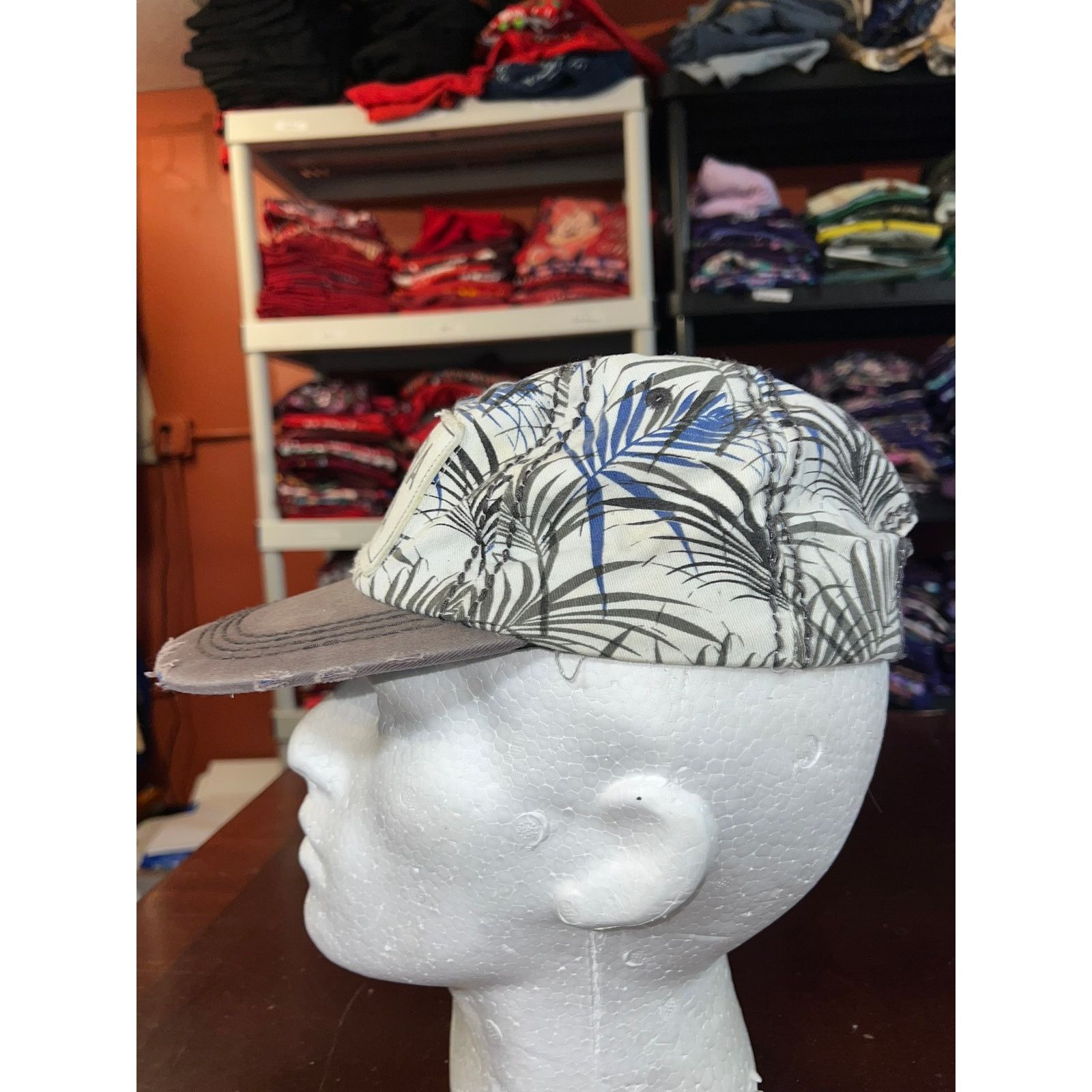 Other Riviera Maya Hat Pier 27 Floral Panel White Cap Headwear OS Size ONE SIZE - 3 Thumbnail