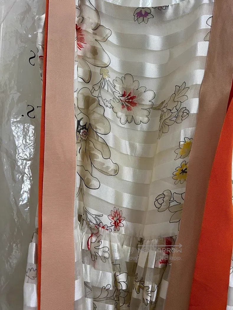 Fendi Fendi Silk and Silk Printed Dress Size XS / US 0-2 / IT 36-38 - 7 Thumbnail