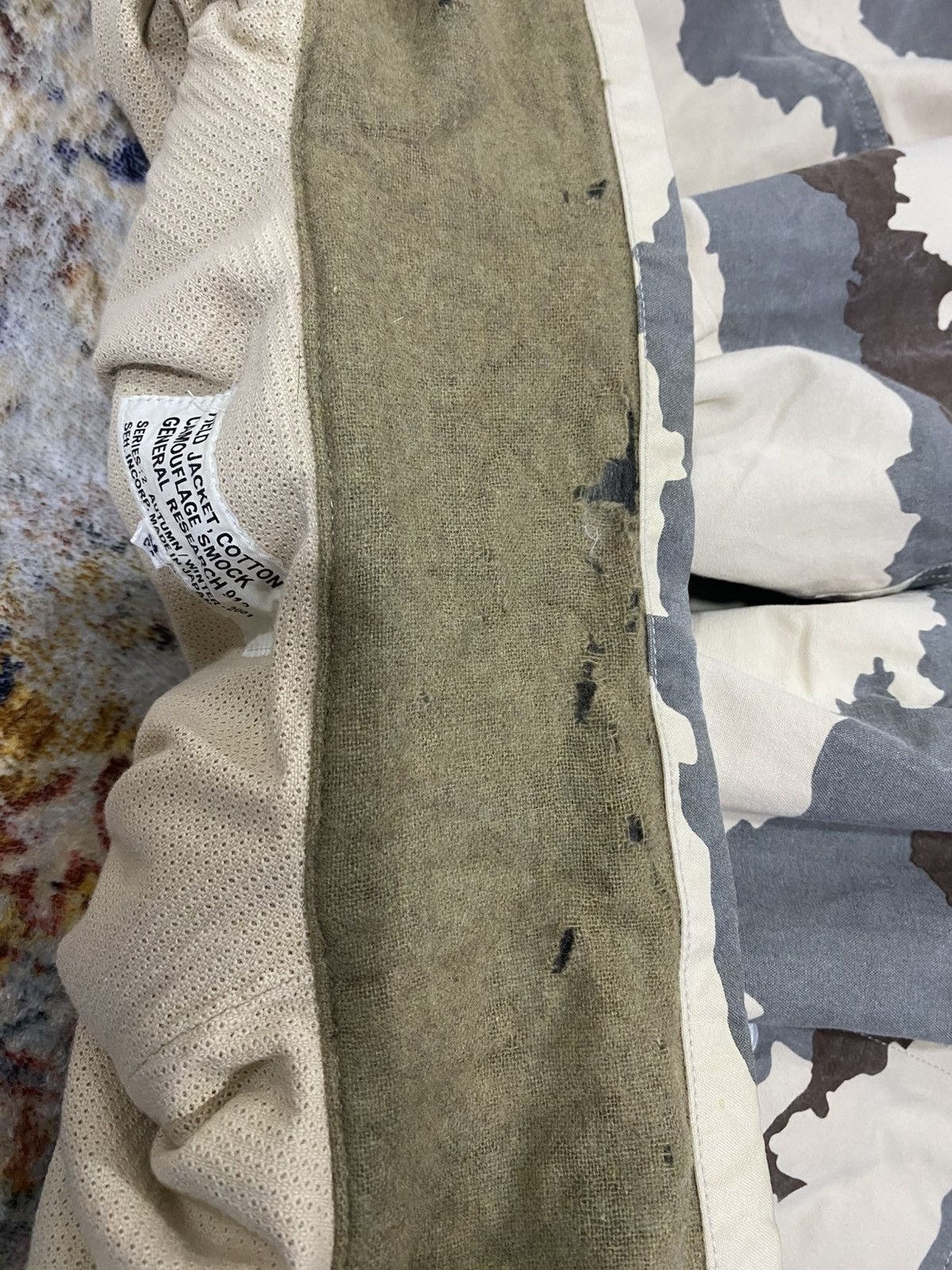 General Research Aw01 General Research Field Camouflage Smoke Cotton Jacket Size US M / EU 48-50 / 2 - 17 Thumbnail