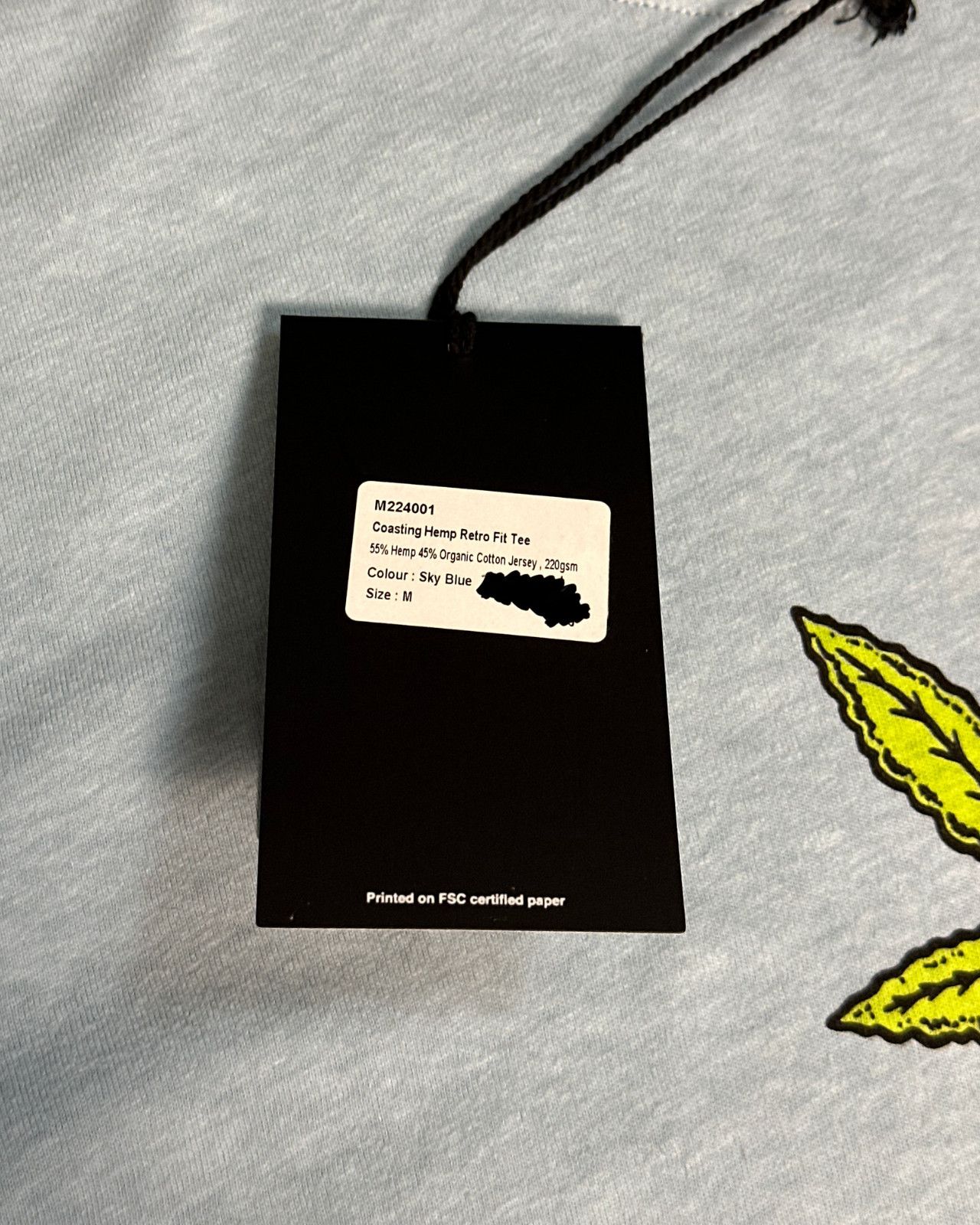 Afends BNWT Afends Coasting - Hemp Weed Tee - Size Medium Size US M / EU 48-50 / 2 - 9 Thumbnail