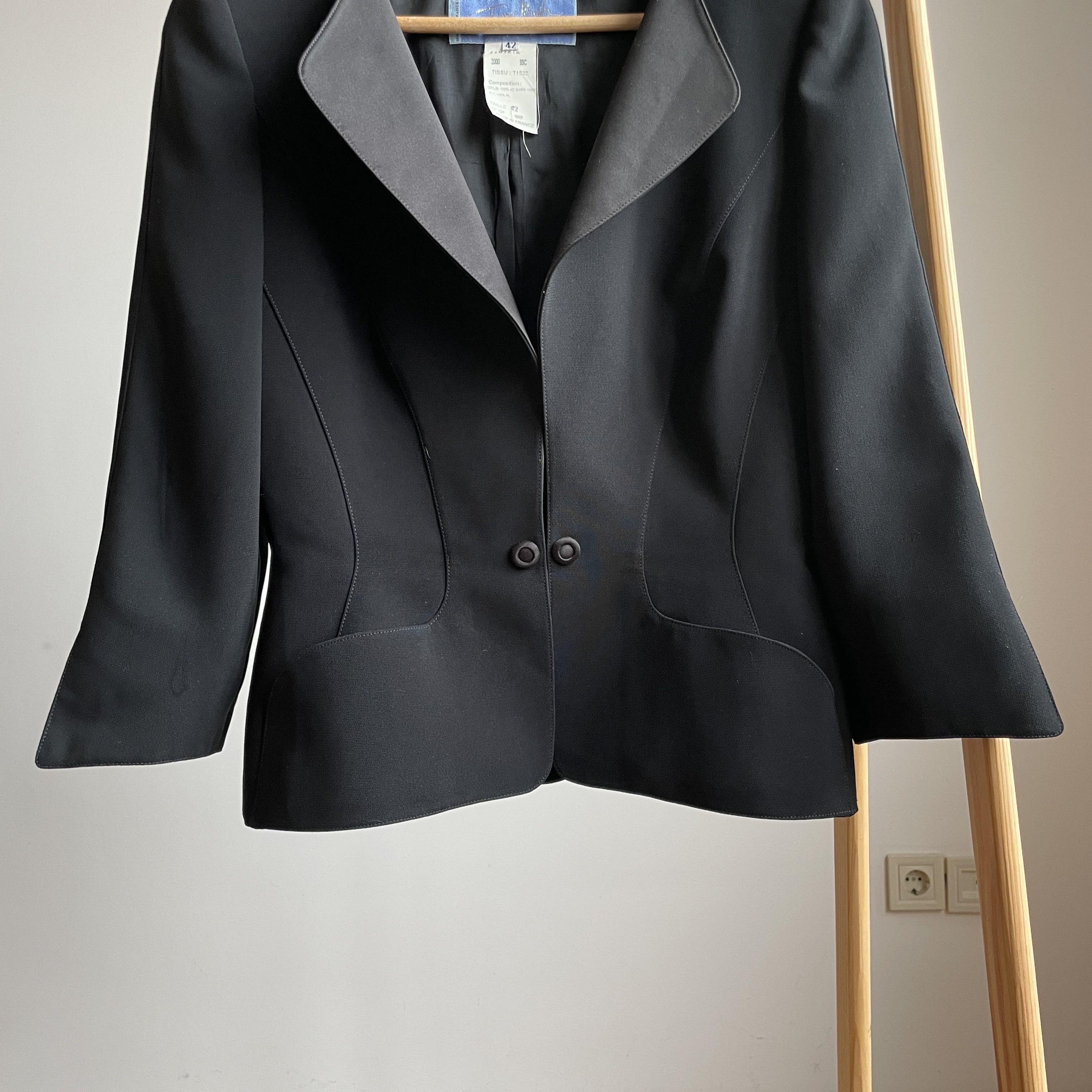Thierry Mugler Thierry Mugler Vintage 90's Sculptural Blazer Size FR 42 Size M / US 6-8 / IT 42-44 - 6 Thumbnail