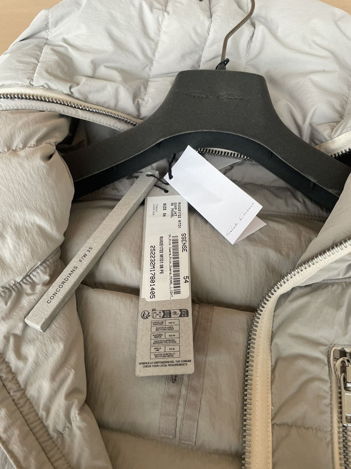 Rick Owens Rick Owen’s Gimp Jacket ‘Pearl’ Size US L / EU 52-54 / 3 - 6 Thumbnail