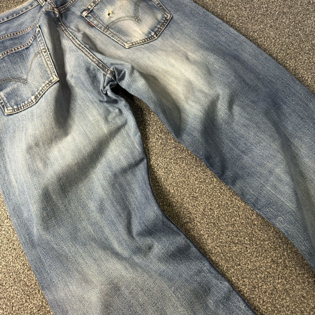 Engineered Garments × Levi's Vintage 90s Levis 504-B3 Distressed Faded Aging Denim USA Size US 34 / EU 50 - 11 Thumbnail