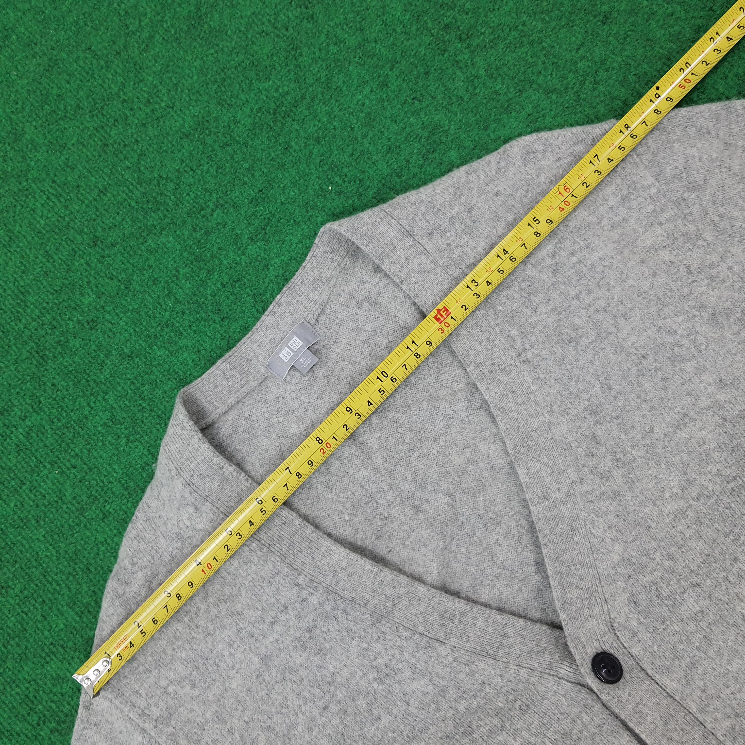 Japanese Brand × Vintage Vintage Uniqlo x Custom Undercover Logo Cardigan C233N21 Size US L / EU 52-54 / 3 - 9 Thumbnail