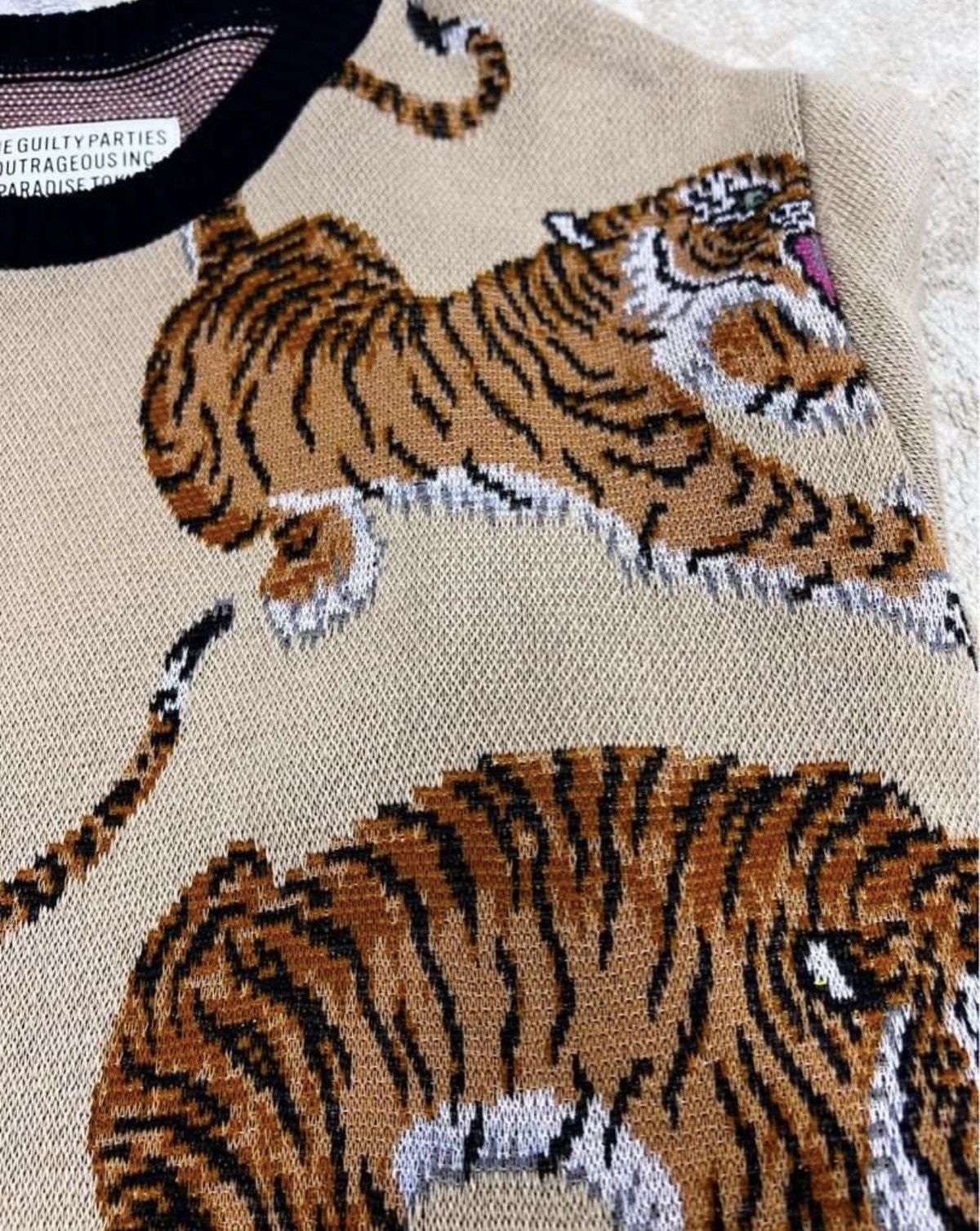 Wacko Maria WACKO MARIA TIM LEHI JACQUARD CREWNECK Size US M / EU 48-50 / 2 - 5 Thumbnail