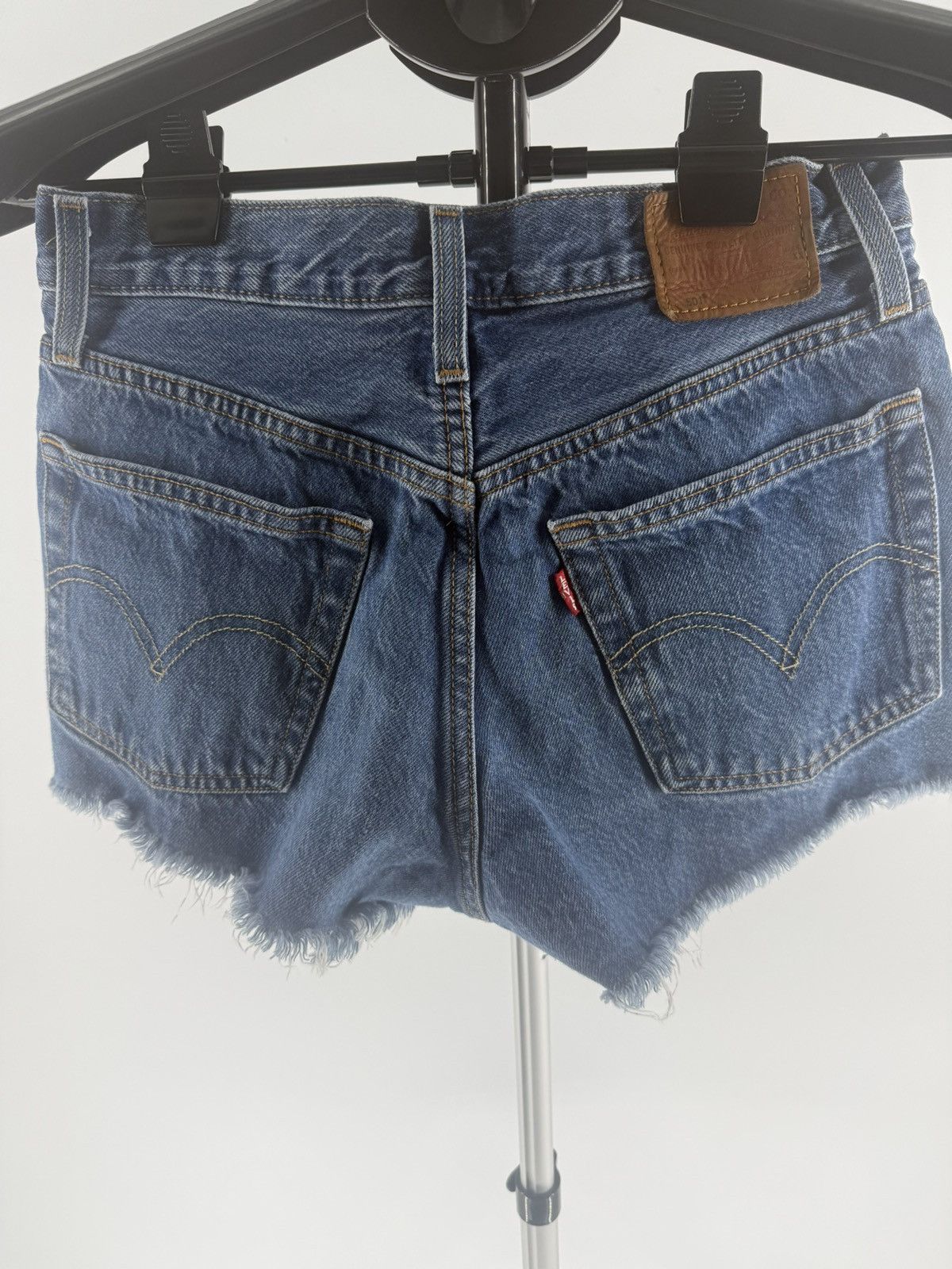 Levi's 501 Buttonfly Levi's LeStrauss Denim Blue Jean Shorts W 25 Size 25" / US 0 / IT 36 - 4 Thumbnail