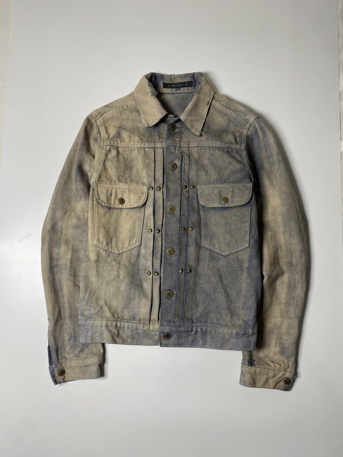 Maison Margiela PARANOID TYPE II DIRTY WASHED DENIM JACKET Size S / US 4 / IT 40 - 8 Thumbnail