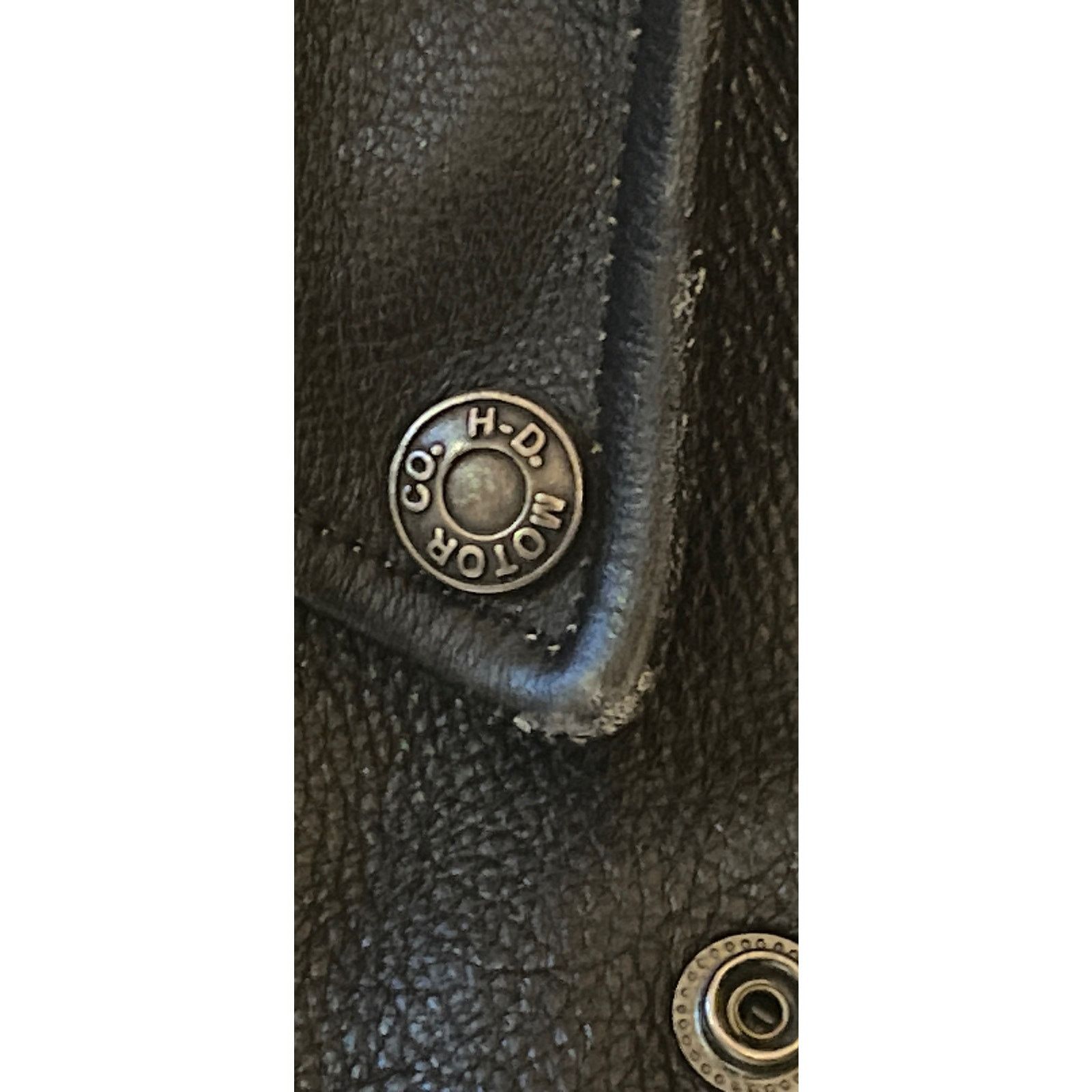 Harley Davidson Harley Davidson Leather Jacket Metal Bar & Shield - Size: L Size US L / EU 52-54 / 3 - 19 Thumbnail