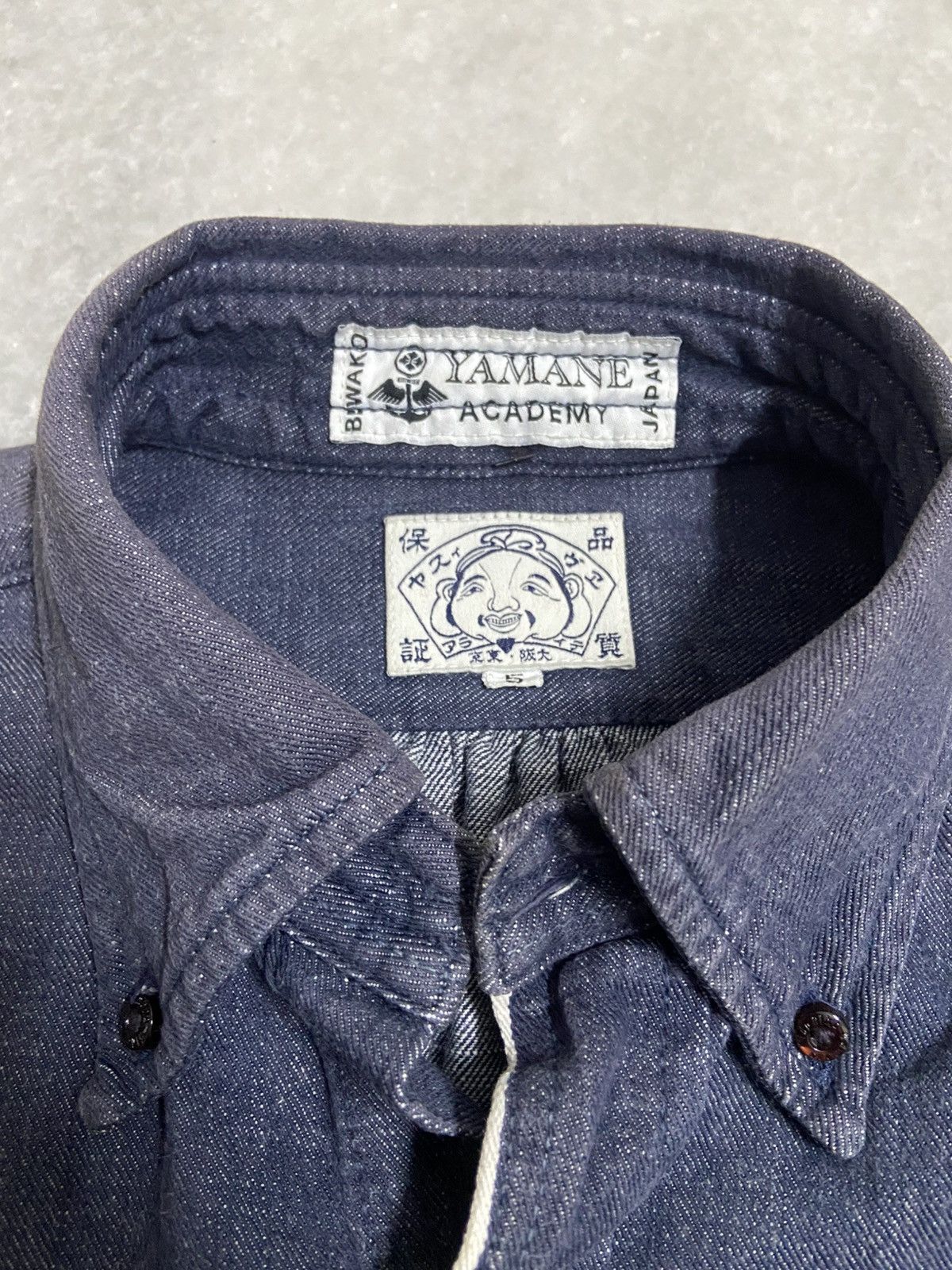 Evisu Evisu Yamane Denim Shirt Embroidery Logo Longsleeve Size US M / EU 48-50 / 2 - 3 Thumbnail