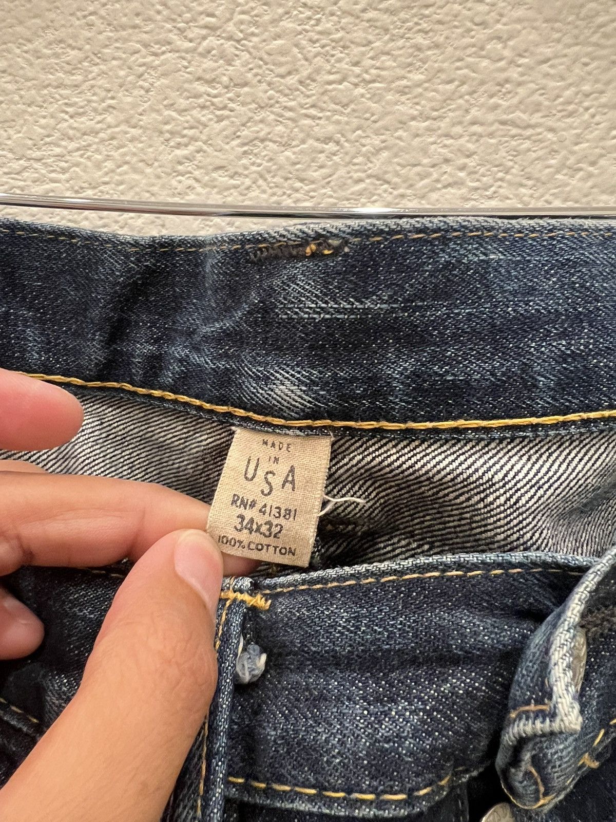 RRL Ralph Lauren × Vintage vintage rrl ralph Lauren Japanese selvedge denim Size US 33 - 5 Thumbnail