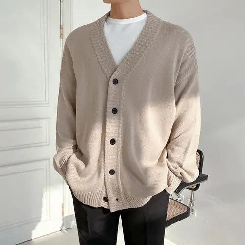 Other Taeko x Mii Gray Knit Button Up Cardigan Sweater Size US L / EU 52-54 / 3 - 4 Thumbnail
