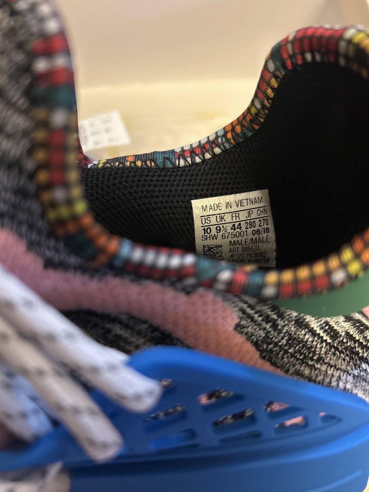 Adidas × Pharrell Adidas Pharrell Human Race NMD Size US 10 / EU 43 - 9 Thumbnail