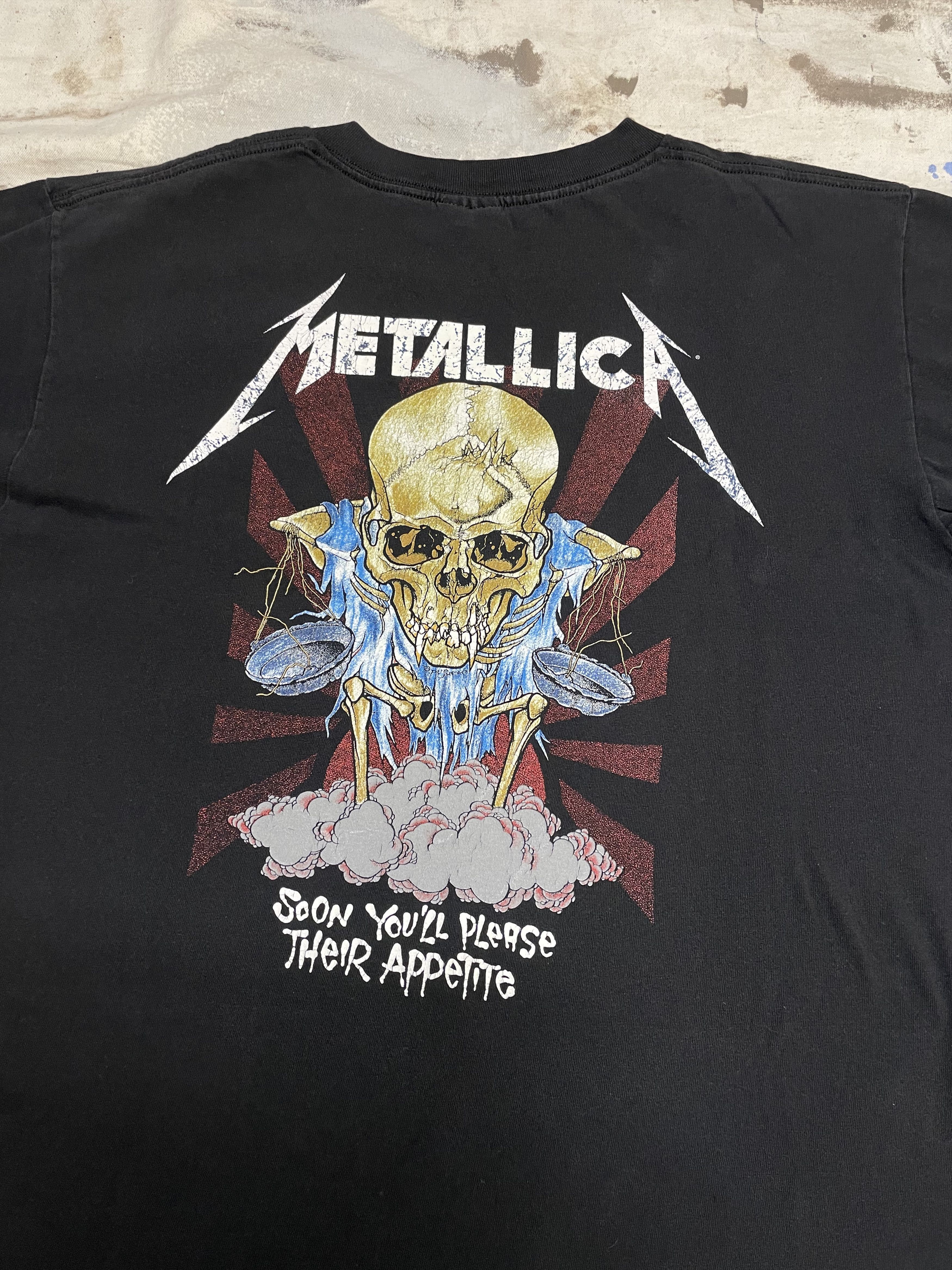 Band Tees Vintage 1994 Metallica Doris T- Shirt Giant Tag Rare Size US XL / EU 56 / 4 - 4 Thumbnail