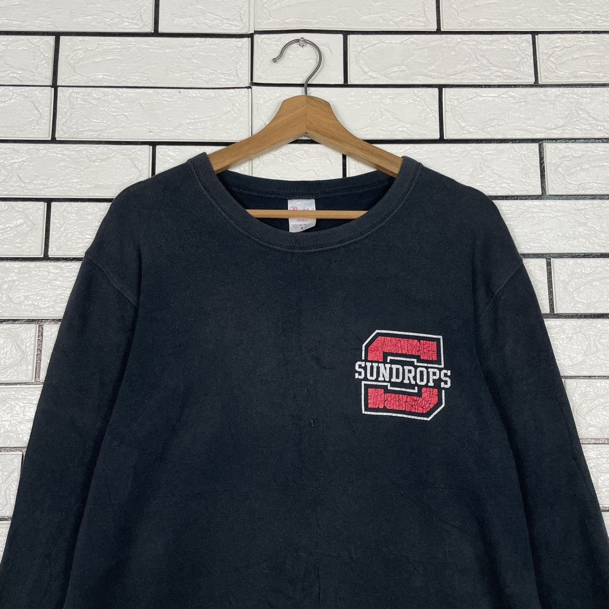 Japanese Brand Sundrops Bog Logo Black Sweatshirt Size US M / EU 48-50 / 2 - 2 Thumbnail