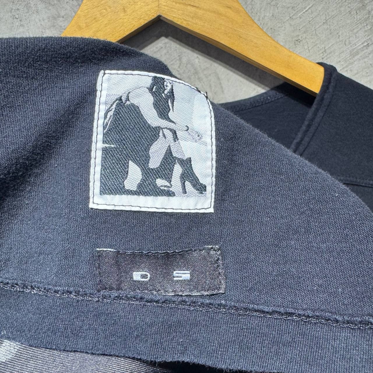 Rick Owens Drkshdw Rick Owens DRKSHDW FW15 Sphinx Tee Size US L / EU 52-54 / 3 - 9 Thumbnail