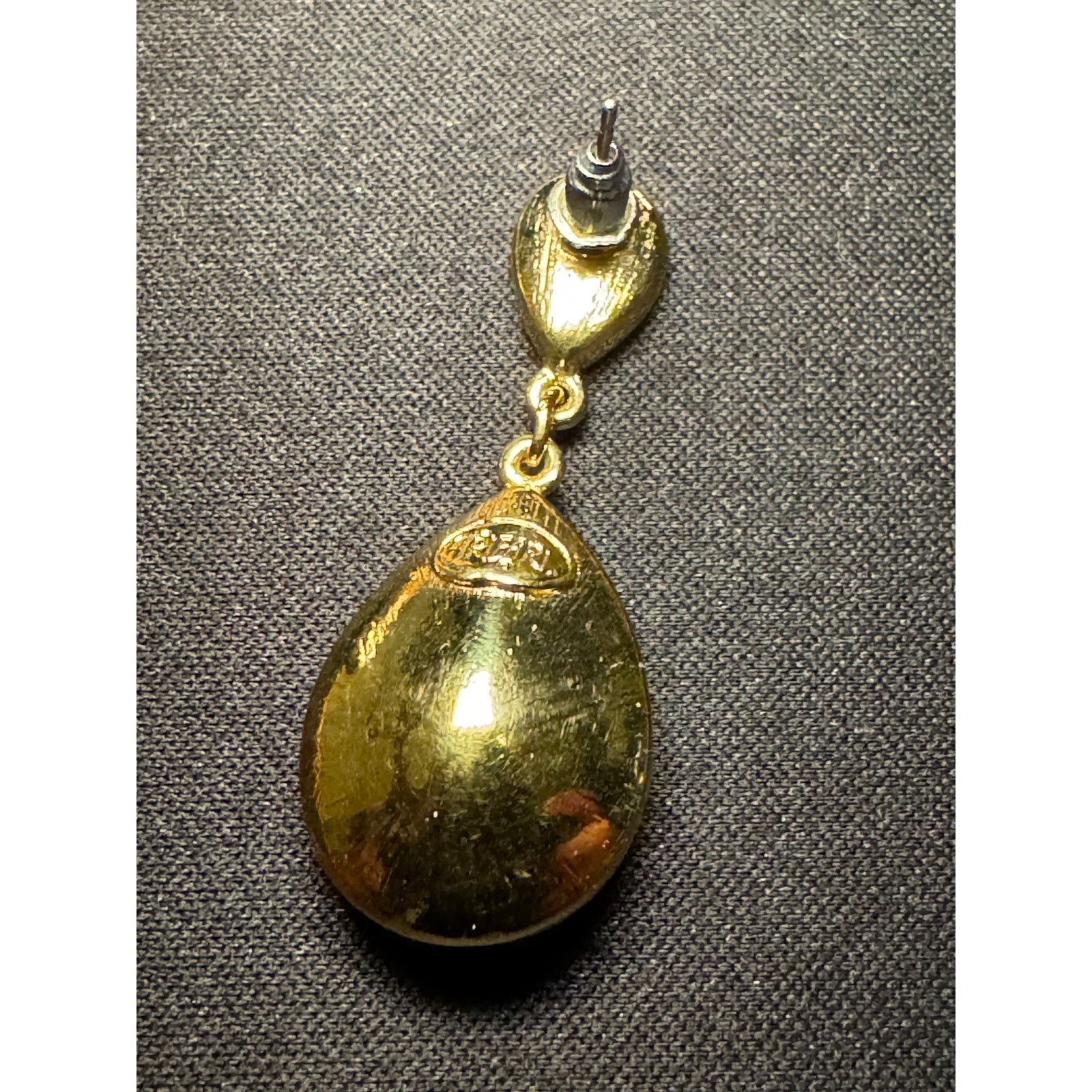 Other Vintage Trifari Statement Crystal Drop Earrings Size ONE SIZE - 5 Thumbnail