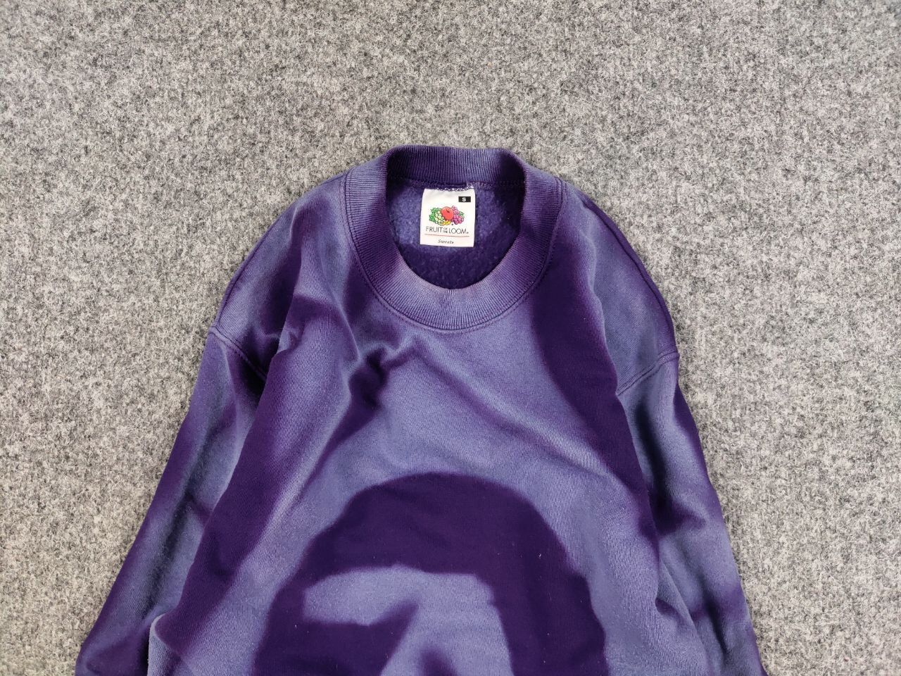 Vintage Vintage 90's Aphex Twin Logo Sun Faded Boxy Blank Sweatshirt Size US S / EU 44-46 / 1 - 8 Thumbnail