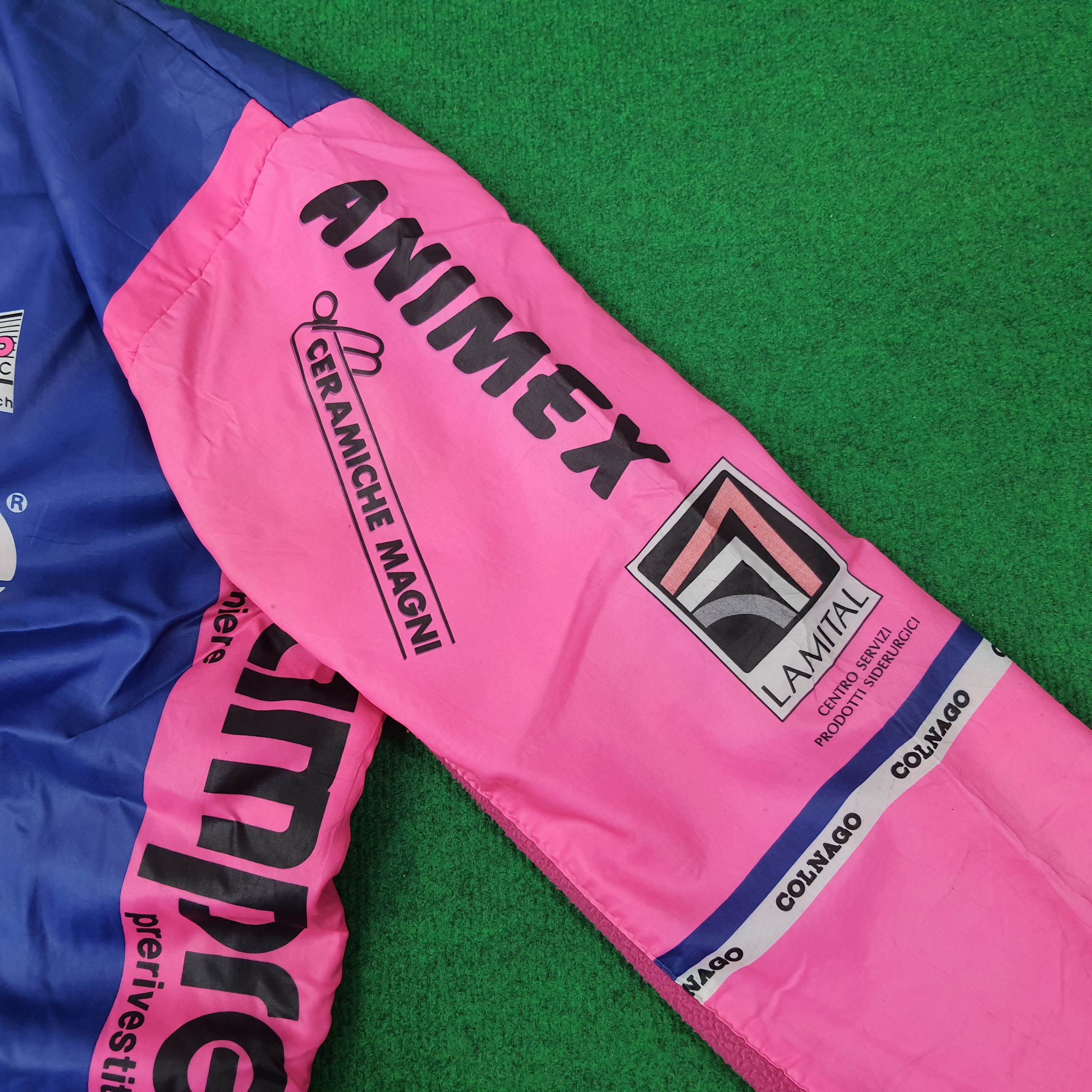 Gear for Sports Vintage 90s Santini Lempre-Polti Cycling Thermal C263N13 Size US XL / EU 56 / 4 - 3 Thumbnail