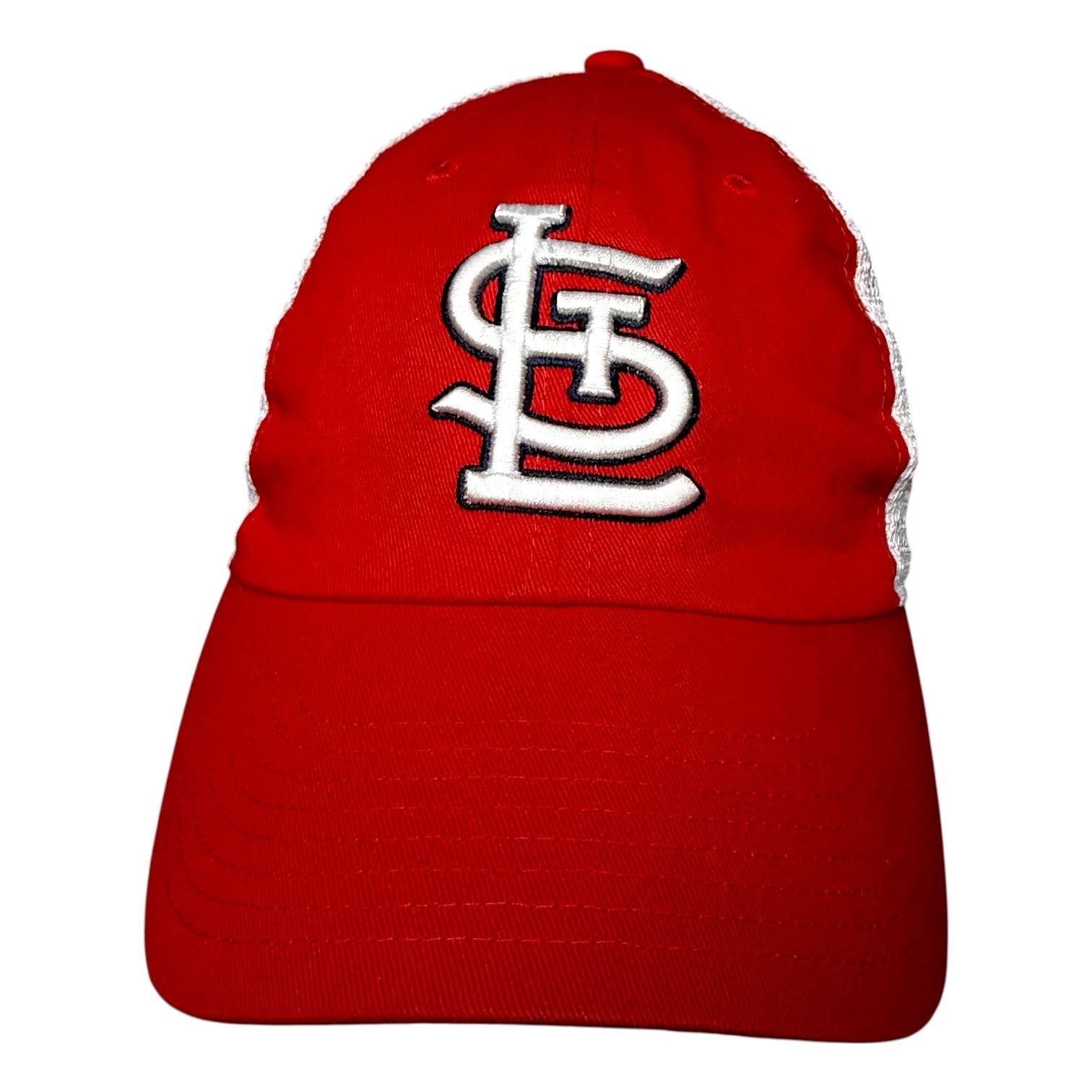 MLB St. Louis Cardinals Red White Embroidered Baseball Hat Cap Size ONE SIZE - 9 Thumbnail