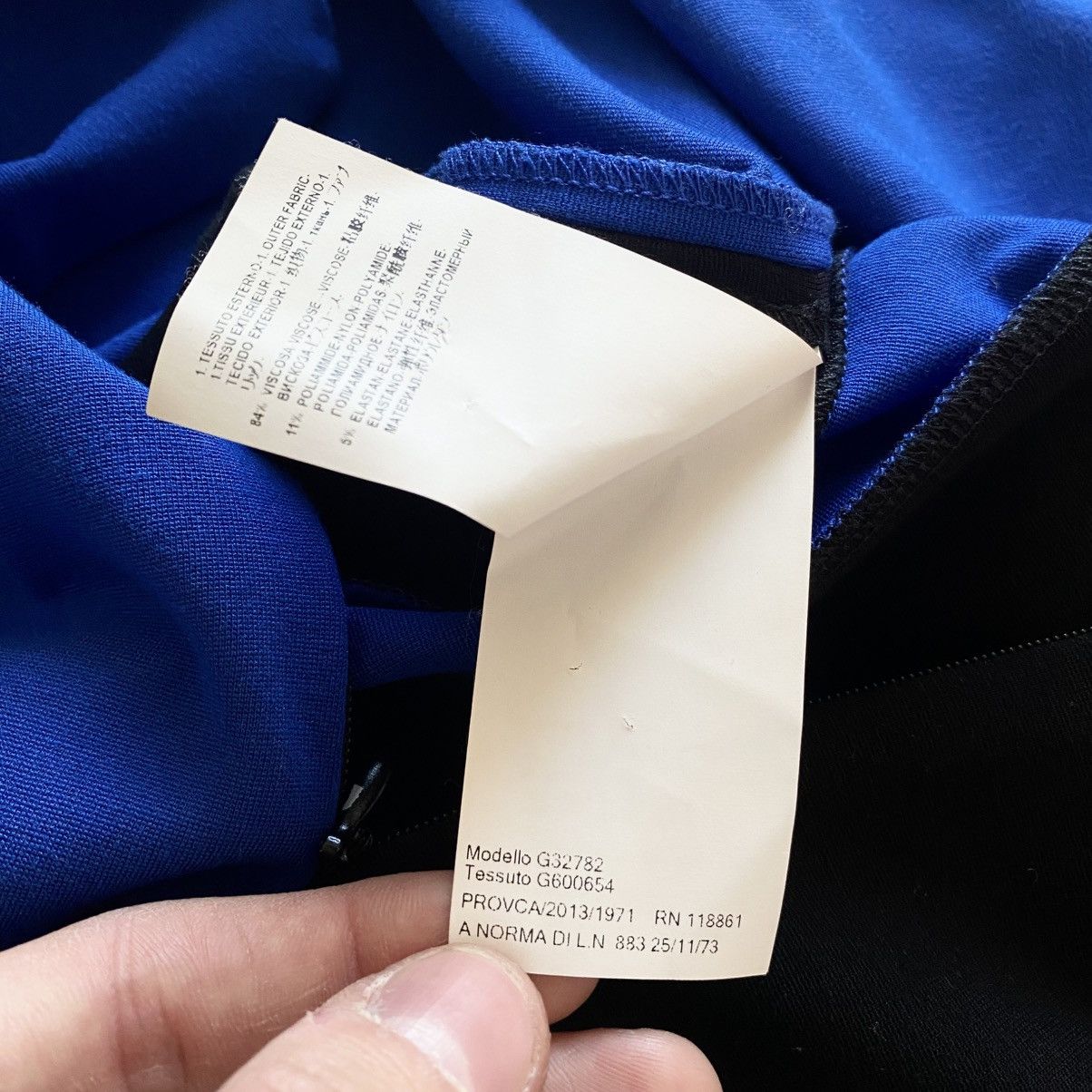 Versus Versace Versace Collection Sleeveless Blue/Black Mini Dress Y2K Size XS / US 0-2 / IT 36-38 - 9 Thumbnail