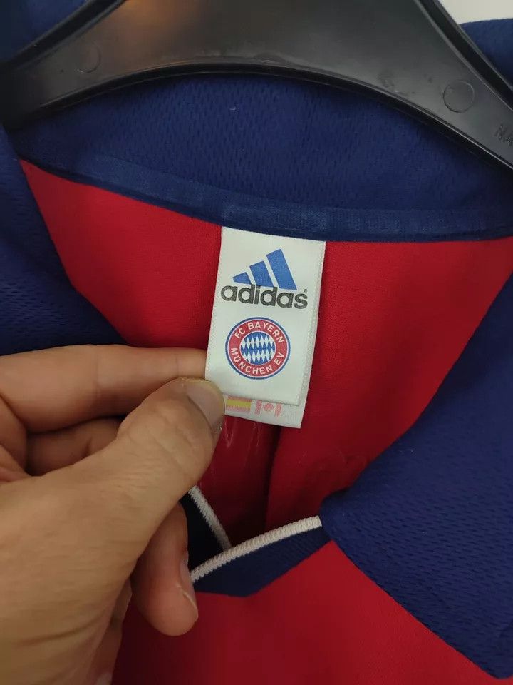 Adidas Bayern Munich Munchen 1999/00 Home Kit Soccer Jersey Size US XL / EU 56 / 4 - 6 Thumbnail