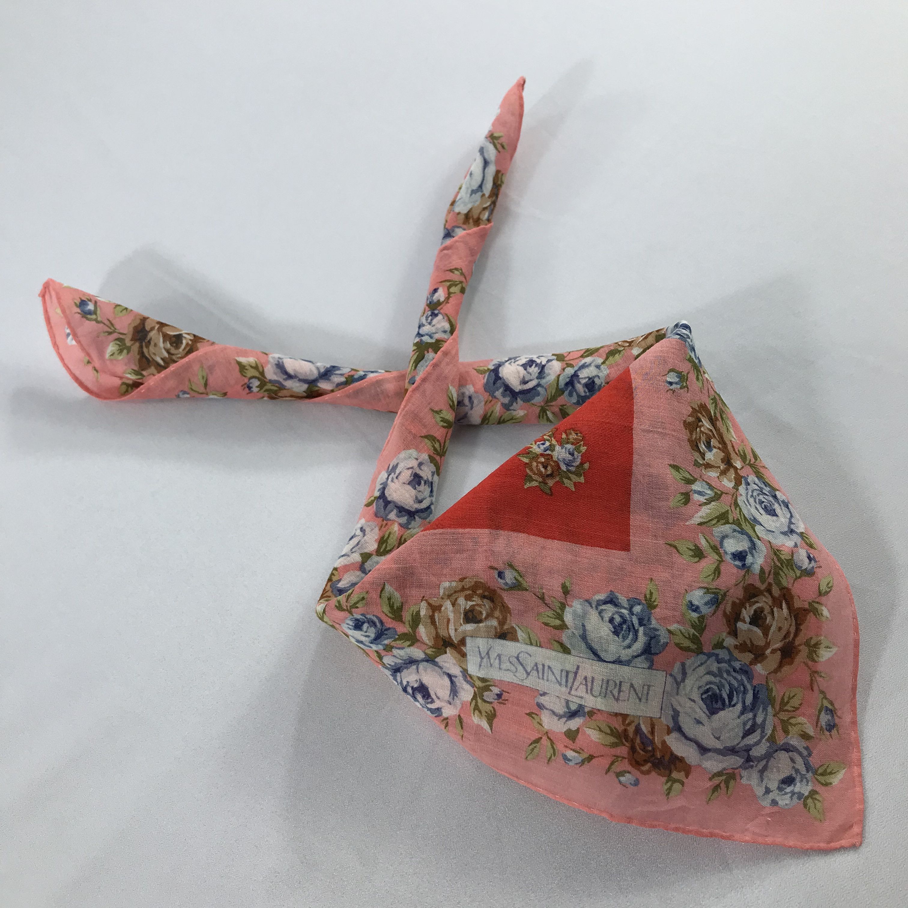 Vintage × Yves Saint Laurent Yves Saint Laurent Bandana /Handkerchief/Neckerchief -S2024 Size ONE SIZE - 4 Thumbnail