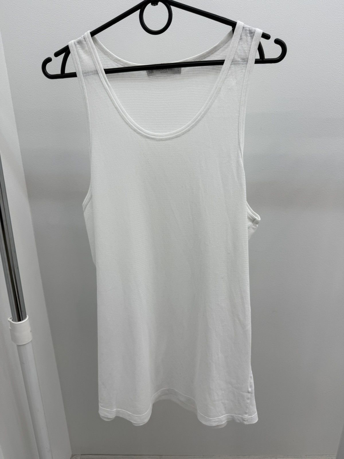 Designer × Sunspel Sunspel Cotton Tank Top Tee T-shirt Size US L / EU 52-54 / 3 - 1 Thumbnail