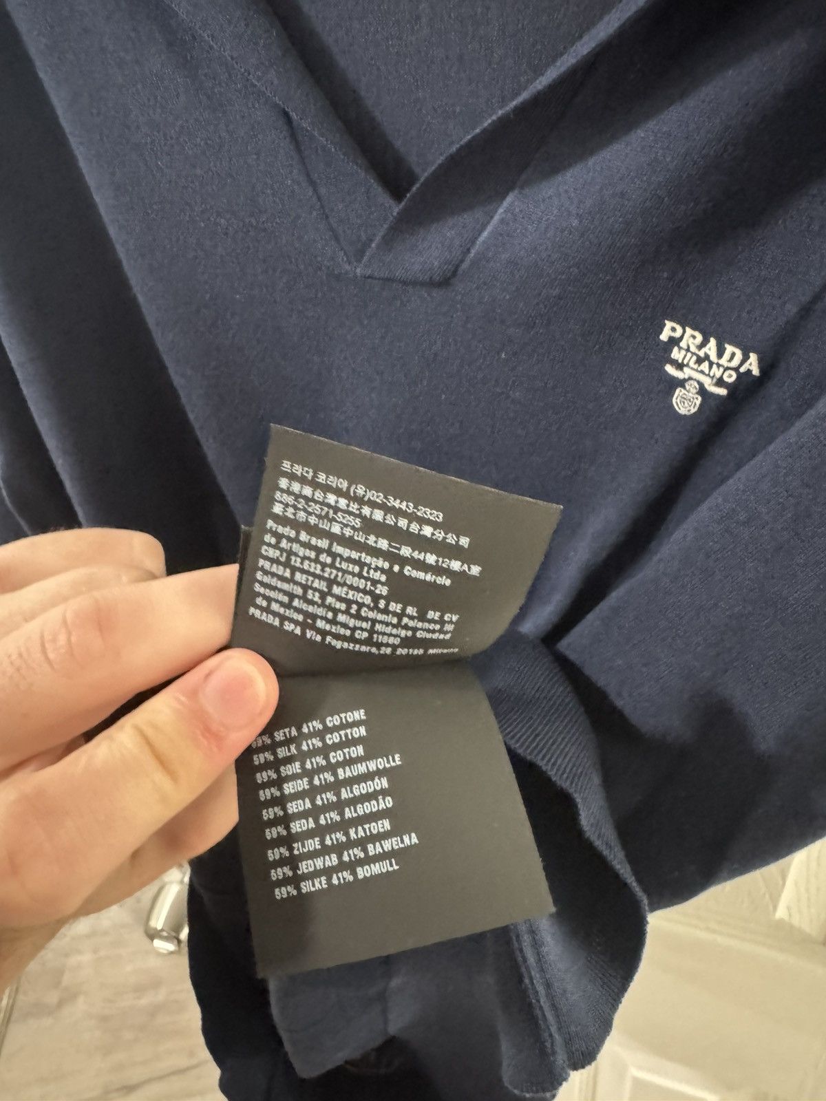 Prada Prada polo shirt Size US XL / EU 56 / 4 - 6 Thumbnail