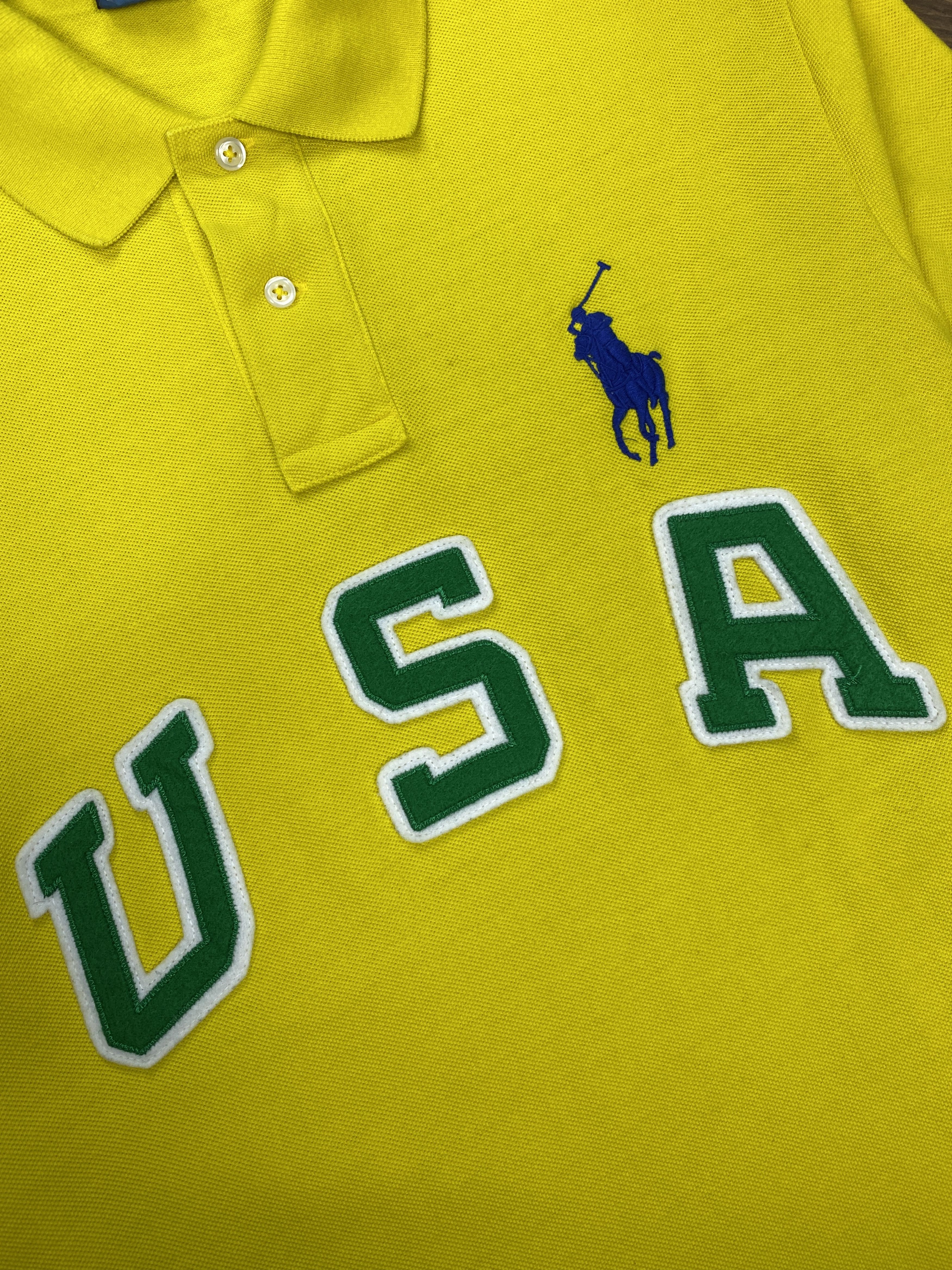 Polo Ralph Lauren × Ralph Lauren Polo Ralph Lauren USA vintage polo shirt Size US L / EU 52-54 / 3 - 3 Thumbnail