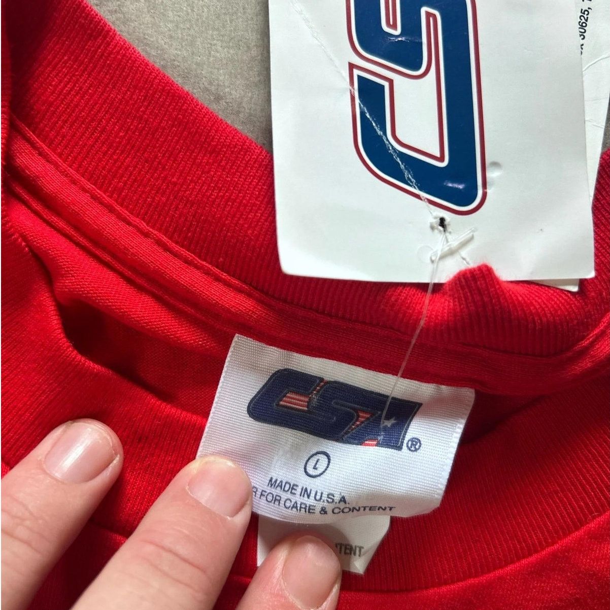 CSA Vintage Kansas City Chiefs Deadstock Locker Room T Shirt -L Size US L / EU 52-54 / 3 - 4 Thumbnail