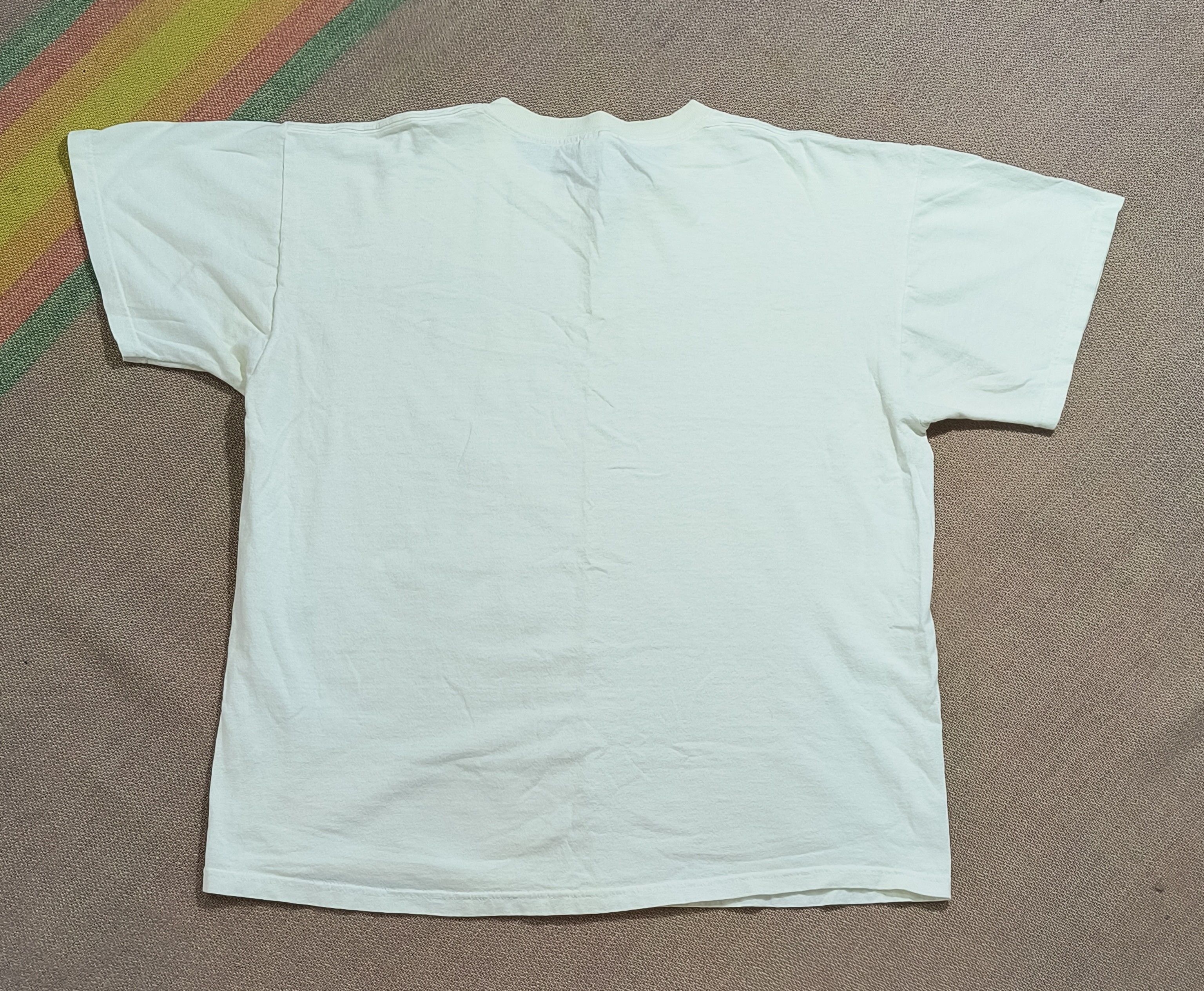 Fruit Of The Loom Vintage Y2K The New York times tee Size US XL / EU 56 / 4 - 4 Thumbnail