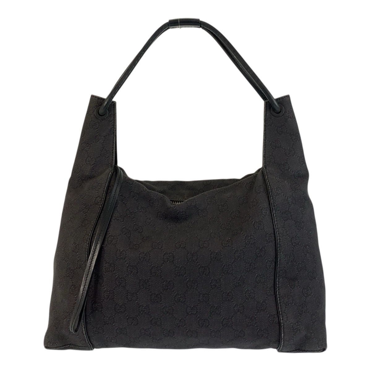 Gucci Gucci Gucci GG Canvas Leather Shoulder Bag Canvas Shoulder Bag 101292 DUTY FREE for USA Size ONE SIZE - 1 Thumbnail