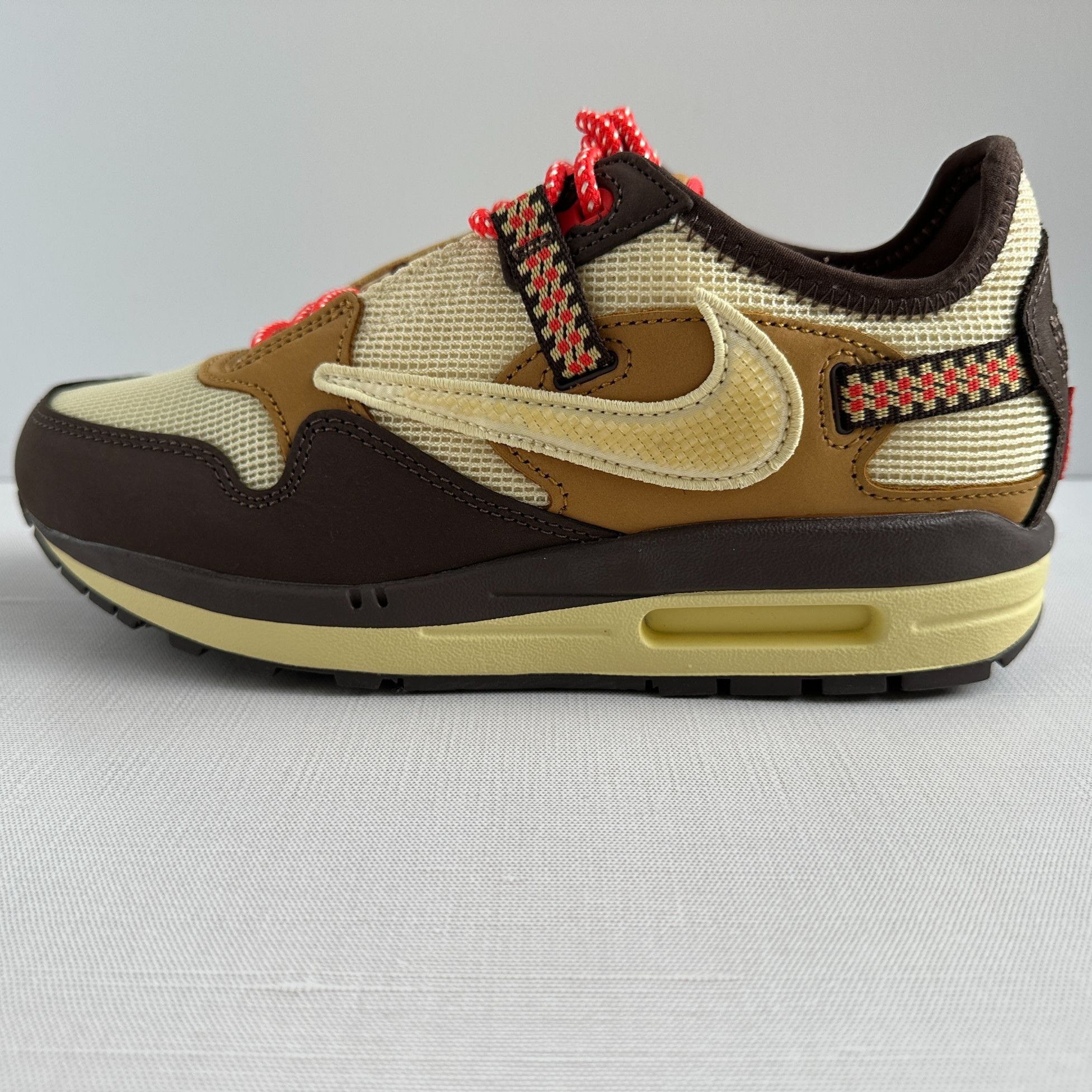 Nike × Travis Scott Nike Air Max 1 Travis Scott Cactus Jack Baroque Brown - US M Size US 5.5 / EU 38 - 1 Thumbnail
