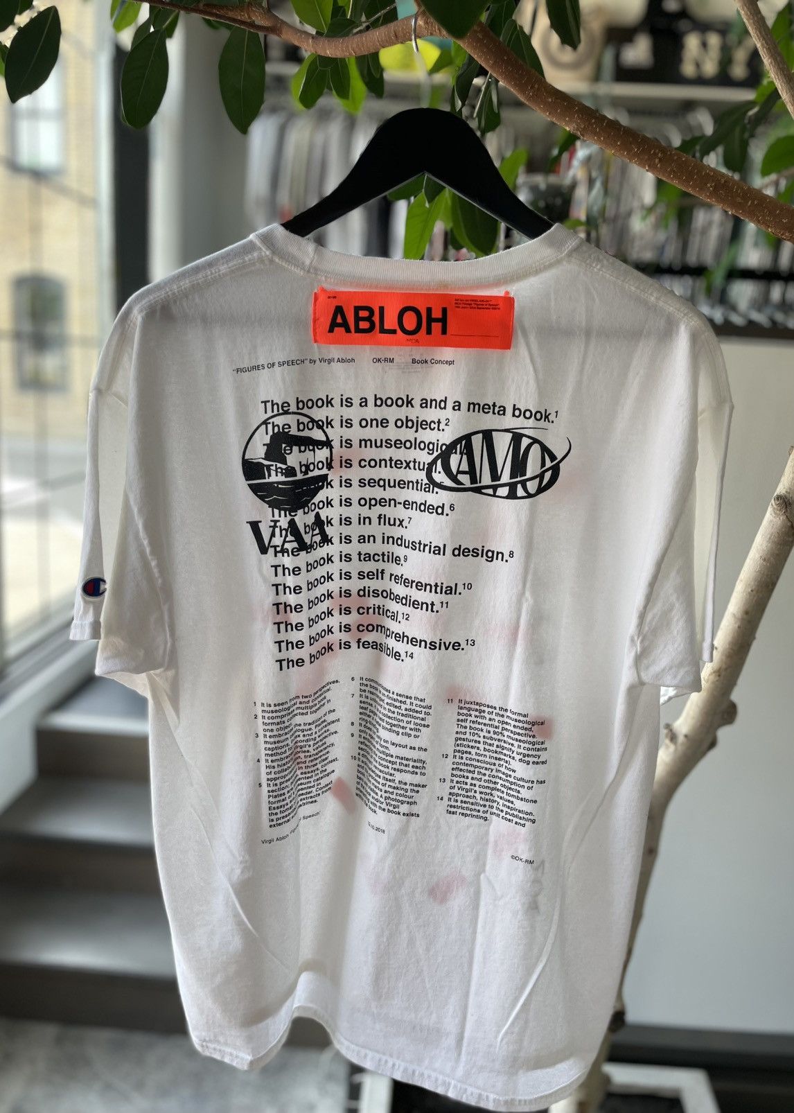 Off-White Virgil Abloh MCA Chicago Figures of Speech T- Shirt Size US L / EU 52-54 / 3 - 2 Thumbnail