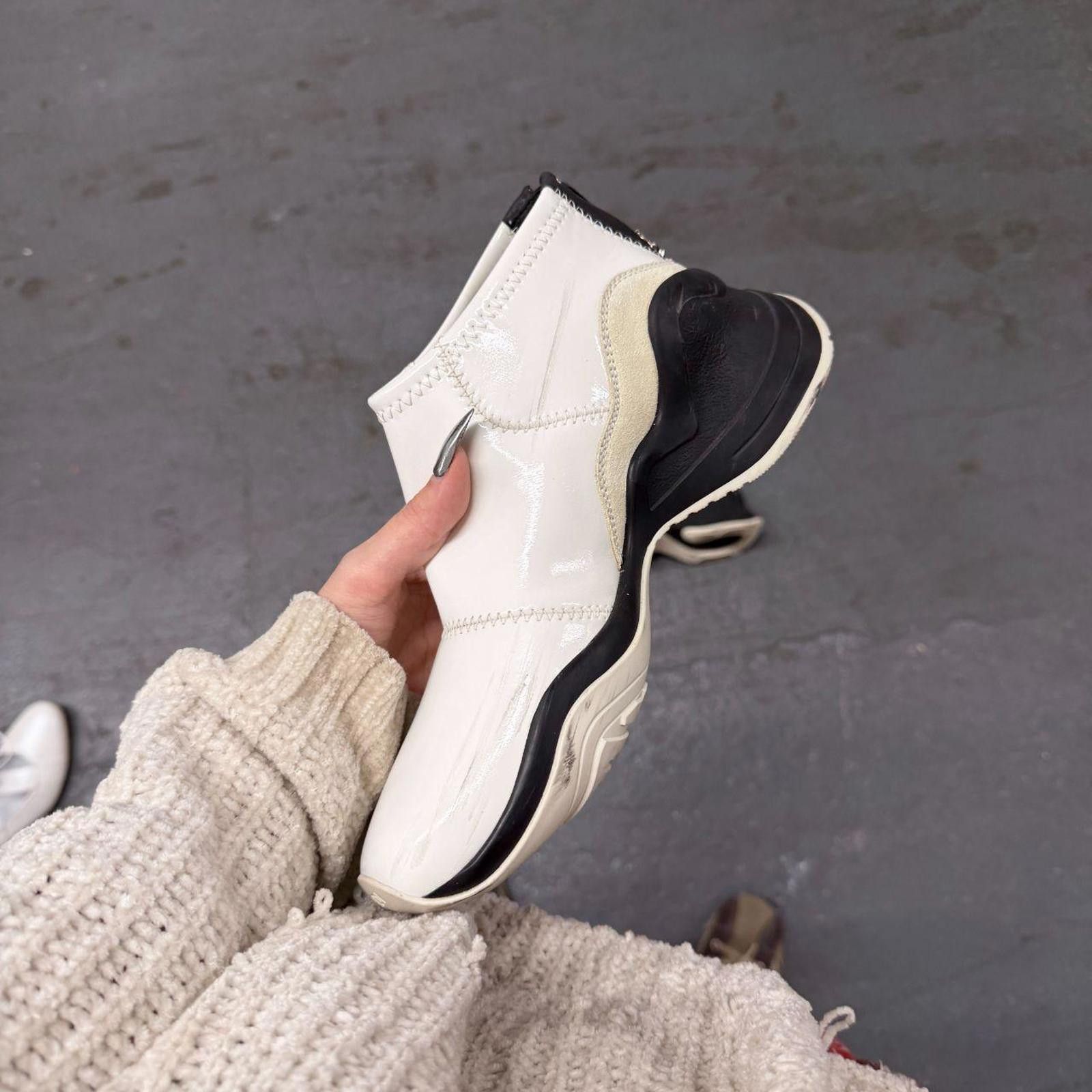 Fendi Fendi FFluid High Sneakers 'Glossy White' Size US 8 / IT 38 - 5 Thumbnail