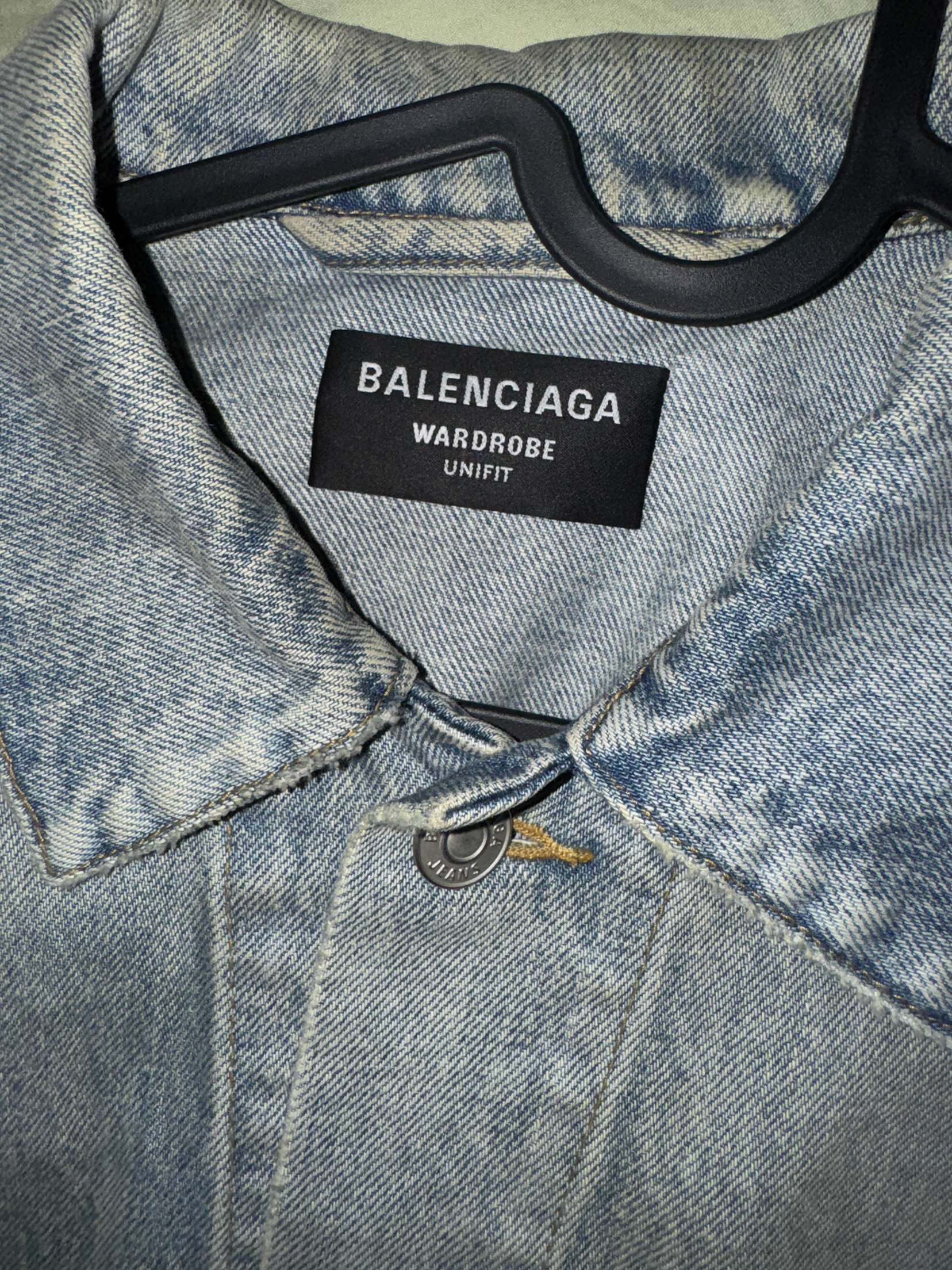 Balenciaga Balenciaga 3B Sports Oversized Denim jacket Size US S / EU 44-46 / 1 - 3 Thumbnail