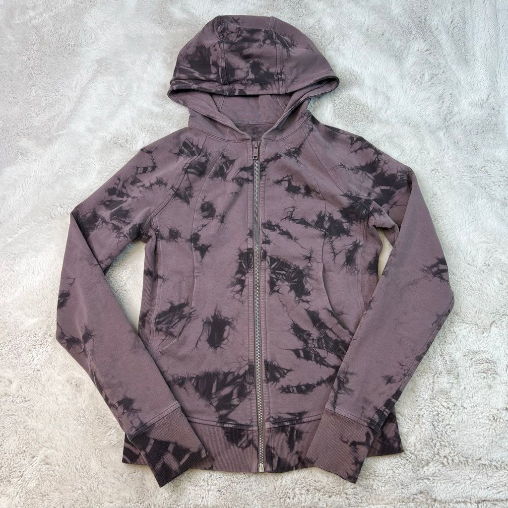 Lululemon Lululemon Scuba Hoodie Light Cotton Sweater Size 6 Tie Dye Size M / US 6-8 / IT 42-44 - 3 Thumbnail