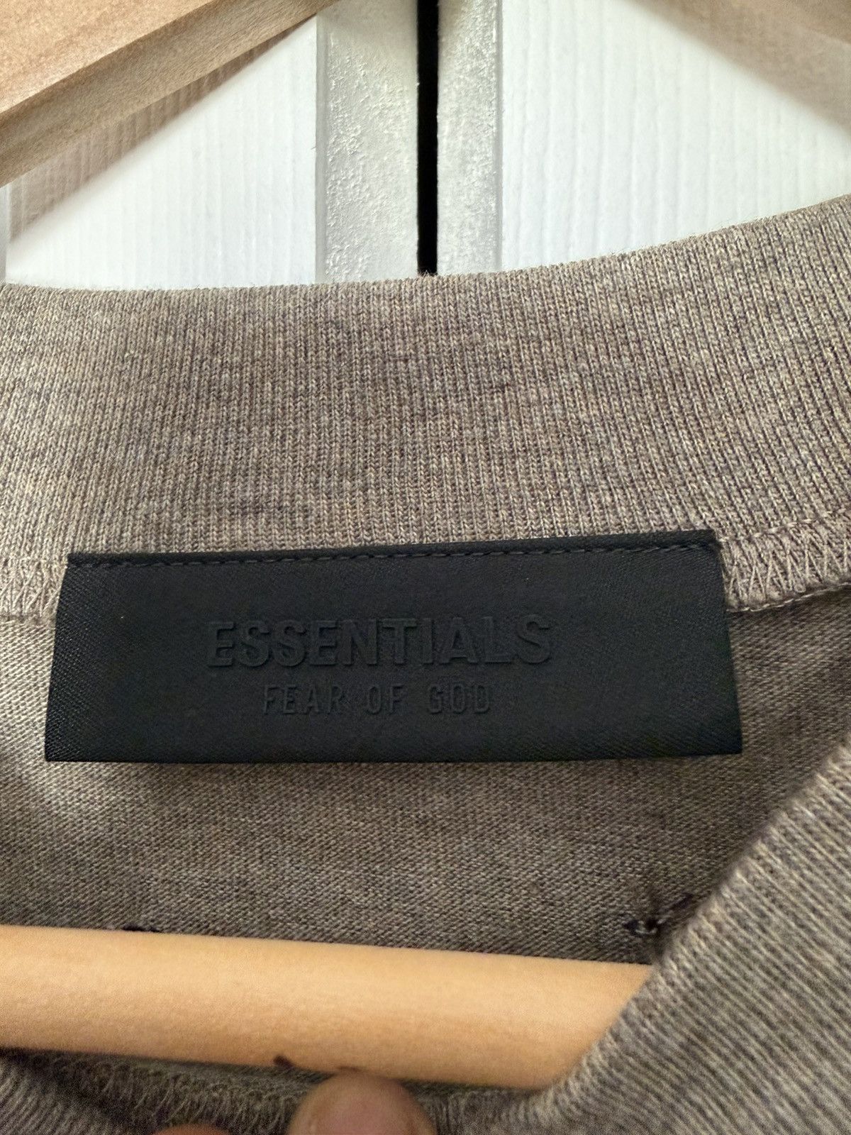 Essentials Fear of God Essentials Heather Grey Jersey Long Sleeve Size US XXS / EU 40 - 3 Thumbnail