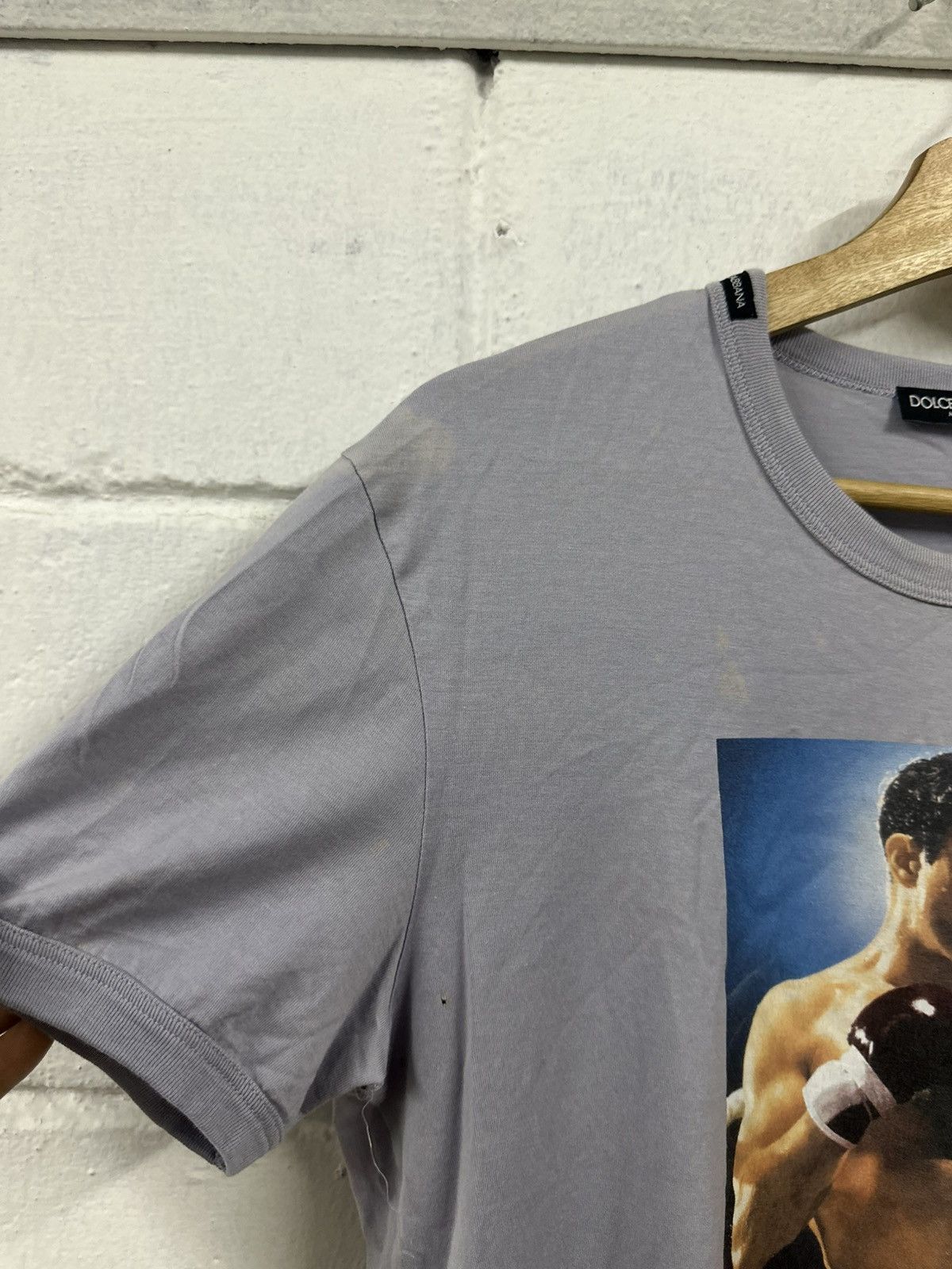 Dolce & Gabbana SS09 Dolce & Gabbana x Raging Bull Distressed Tee Size US M / EU 48-50 / 2 - 5 Thumbnail