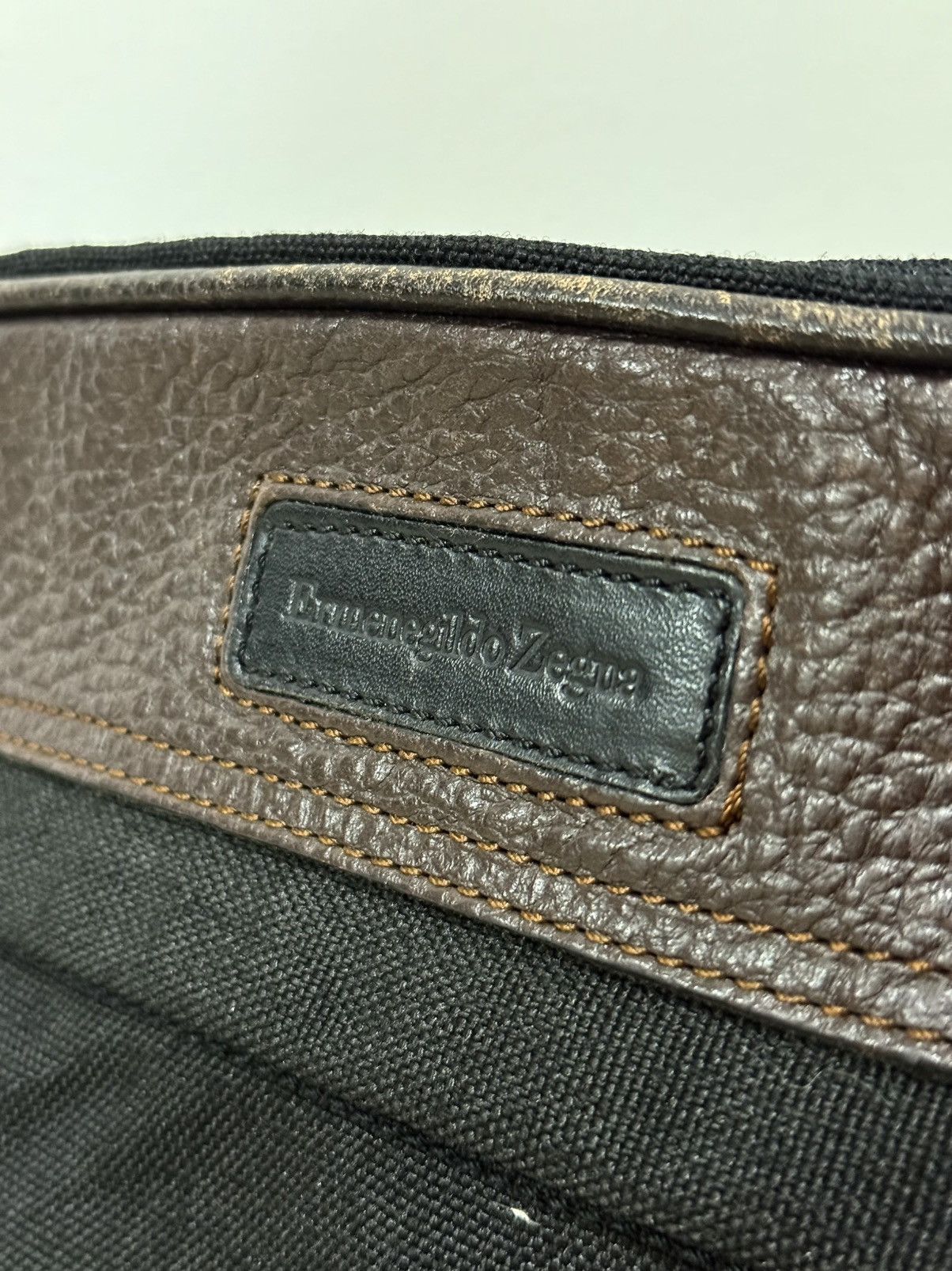 Ermenegildo Zegna Vtg Ermenegildo Zegna pouch bag Size ONE SIZE - 7 Thumbnail
