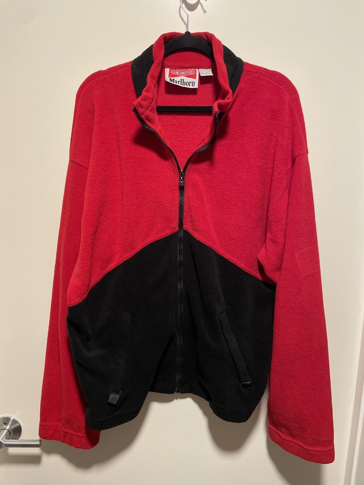 Marlboro Vintage Marlboro Fleece Jacket Size US M / EU 48-50 / 2 - 1 Thumbnail