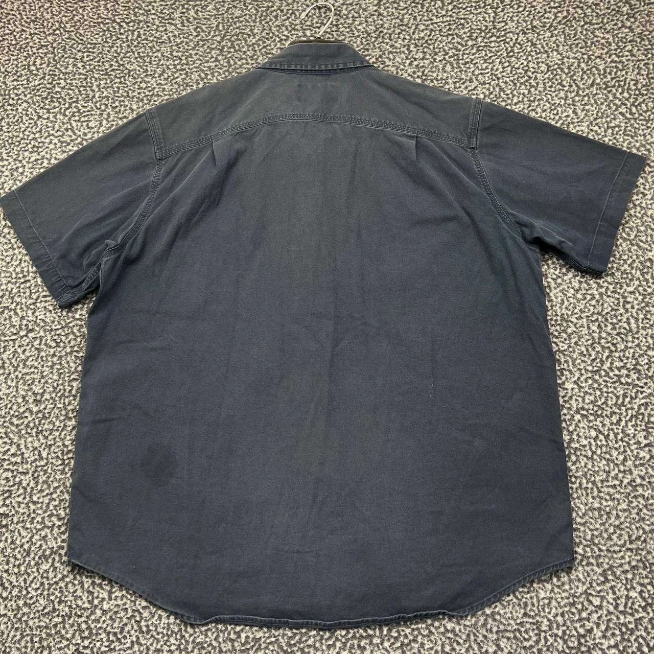 Carhartt Carhartt Button Down Shirt Men Denim Collared XL Size US XL / EU 56 / 4 - 7 Thumbnail
