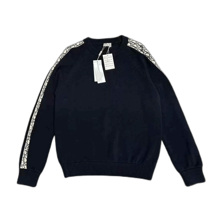 Dior Dior Navy Blue Knit Sweater for Men Size US XL / EU 56 / 4 - 1 Thumbnail