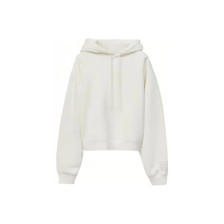 Alexander Wang Alexander Wang Logo Hooded Sweatshirt for Unisex 0079 Size XS / US 0-2 / IT 36-38 - 1 Thumbnail