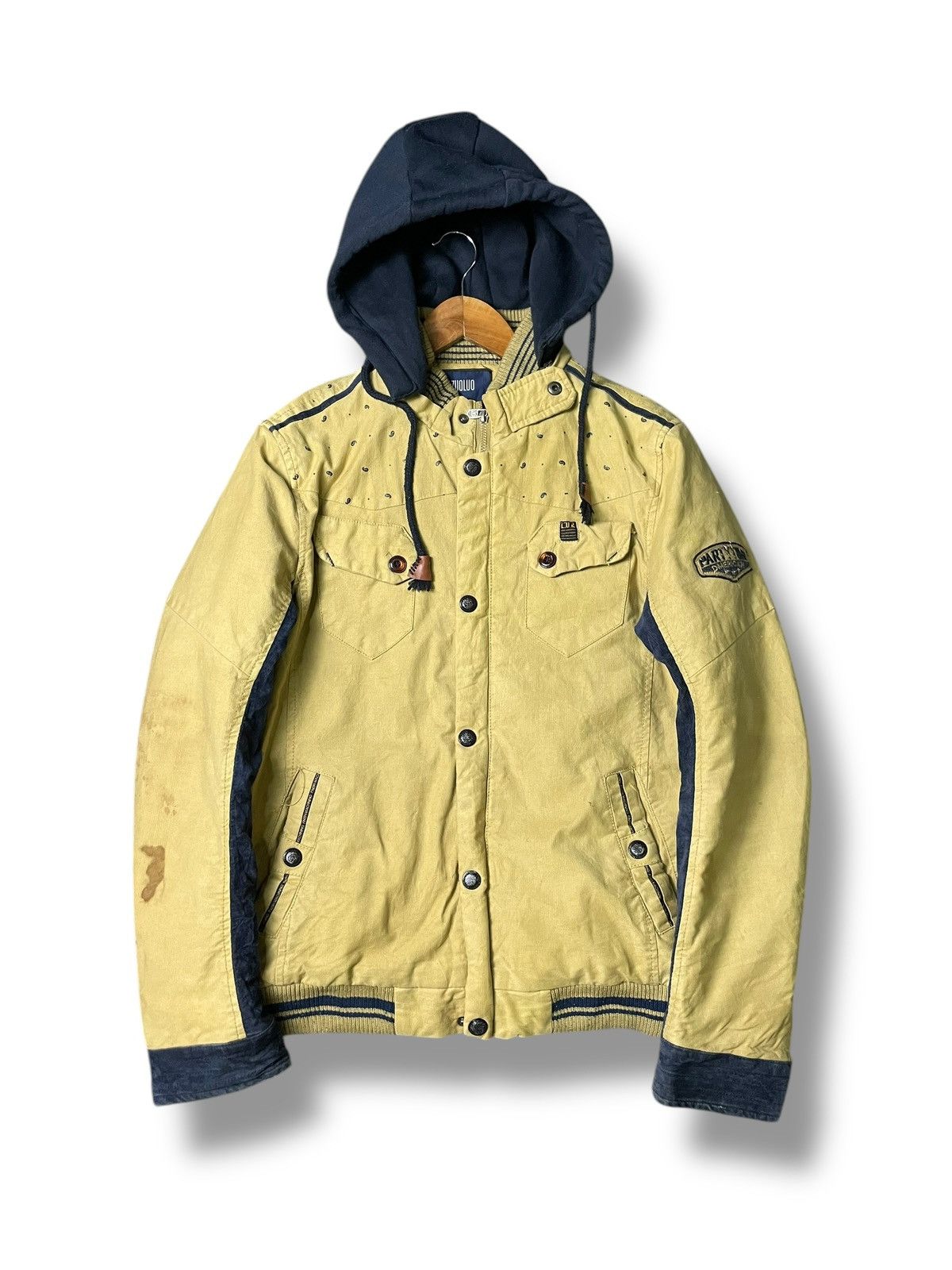 Japanese Brand × Vintage East Zuoluo Menswear Hooded Jacket (77) Size US XL / EU 56 / 4 - 1 Thumbnail