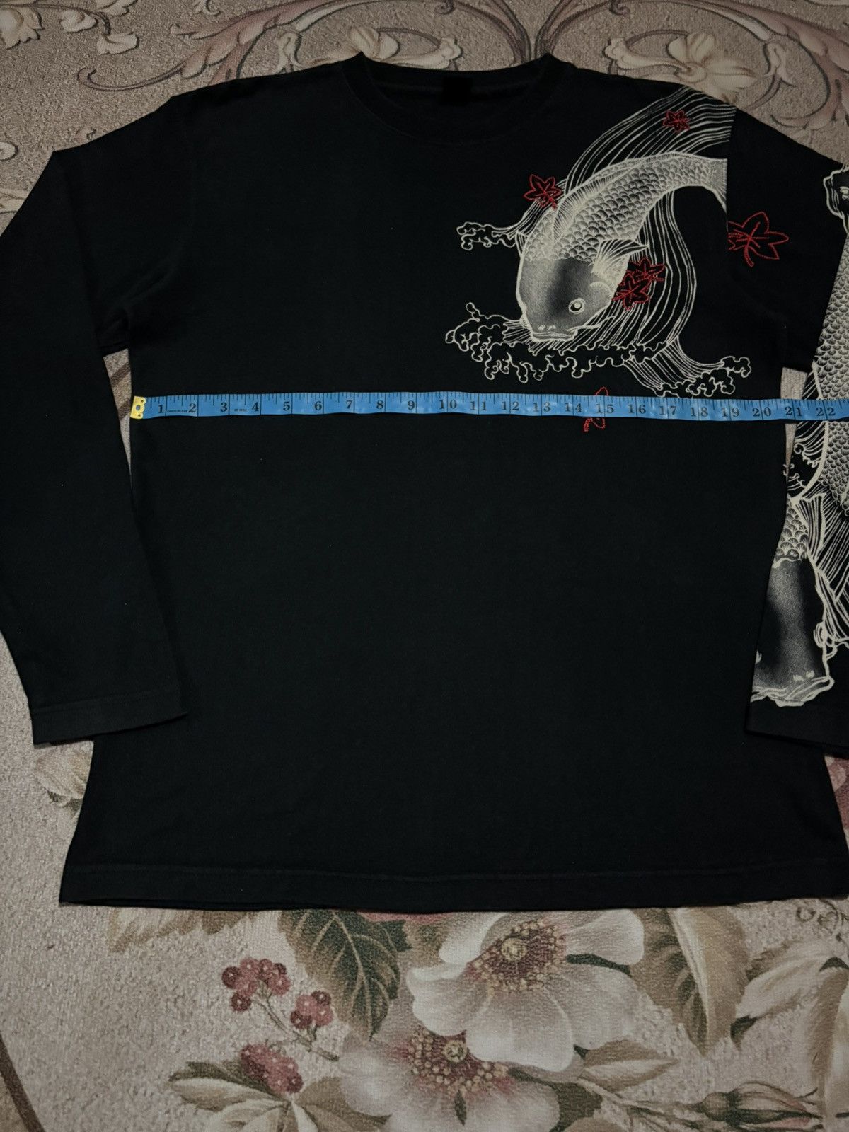 Japanese Brand Japanese Brand Sukajan Over Print Long Sleeve T-Shirt Size US M / EU 48-50 / 2 - 10 Thumbnail